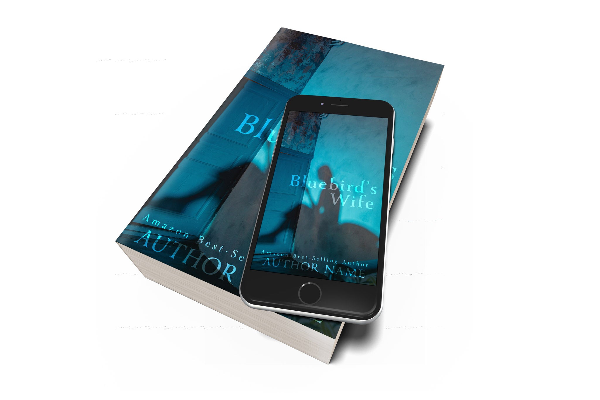 Pre-made Book Cover Hoja Designs %Product Description%