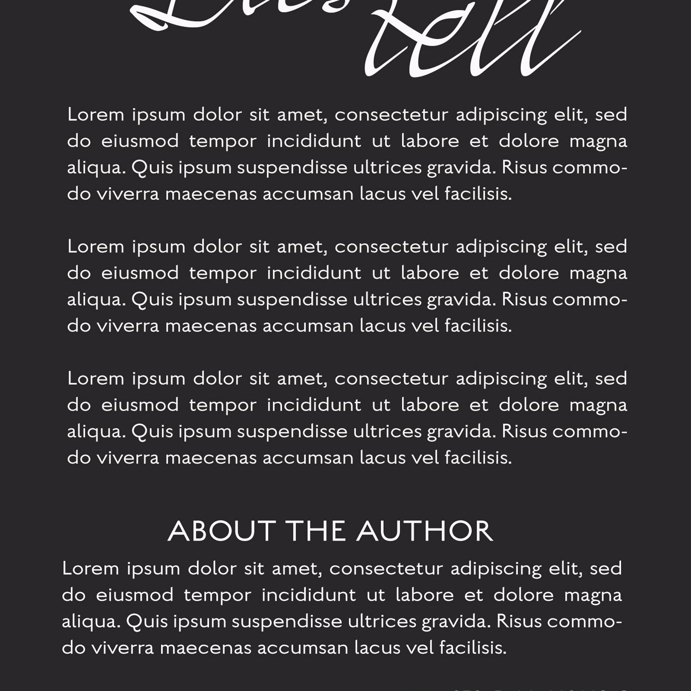 Pre-Made Book Cover Hoja Designs %Product Description%
