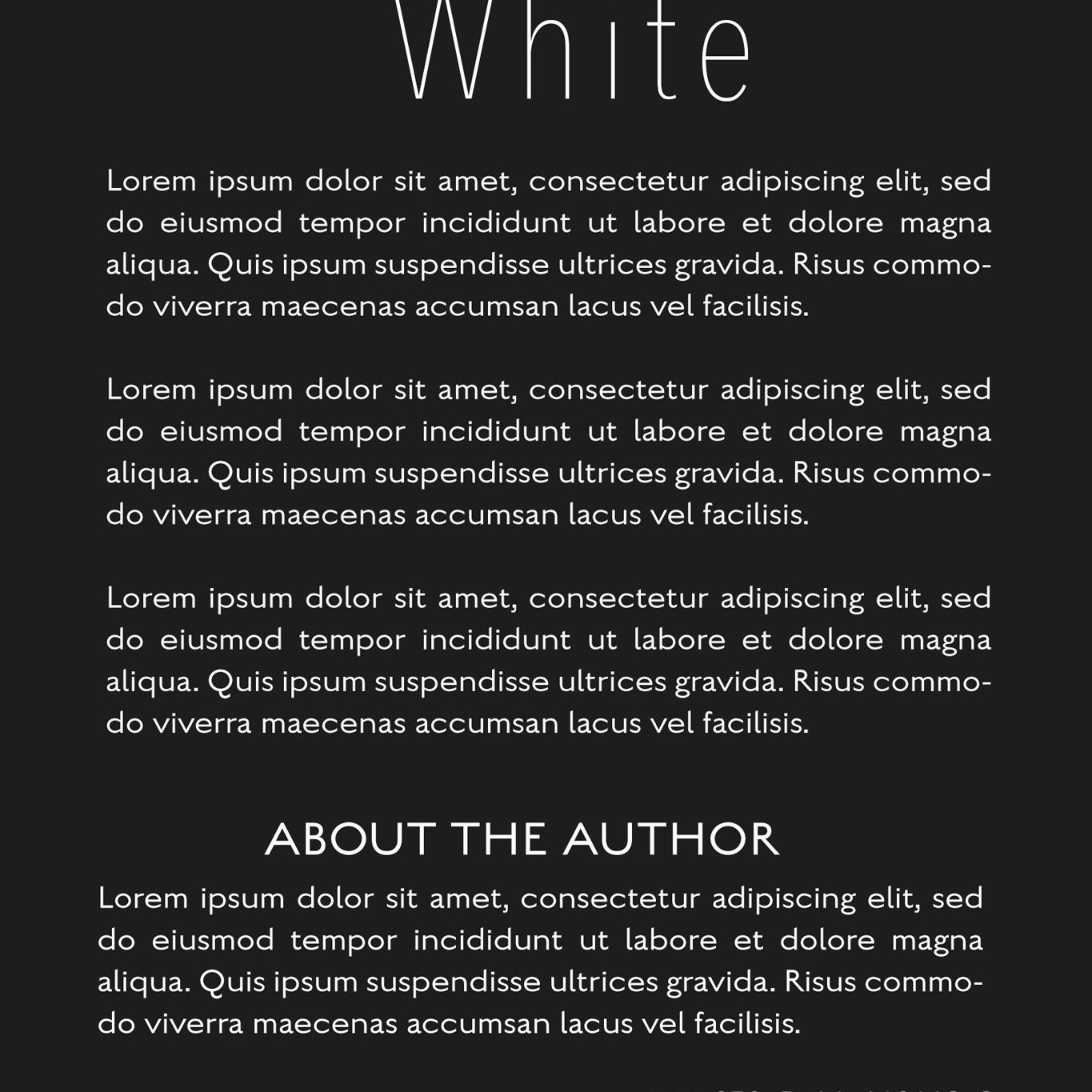 Pre-Made Book Cover Hoja Designs %Product Description%