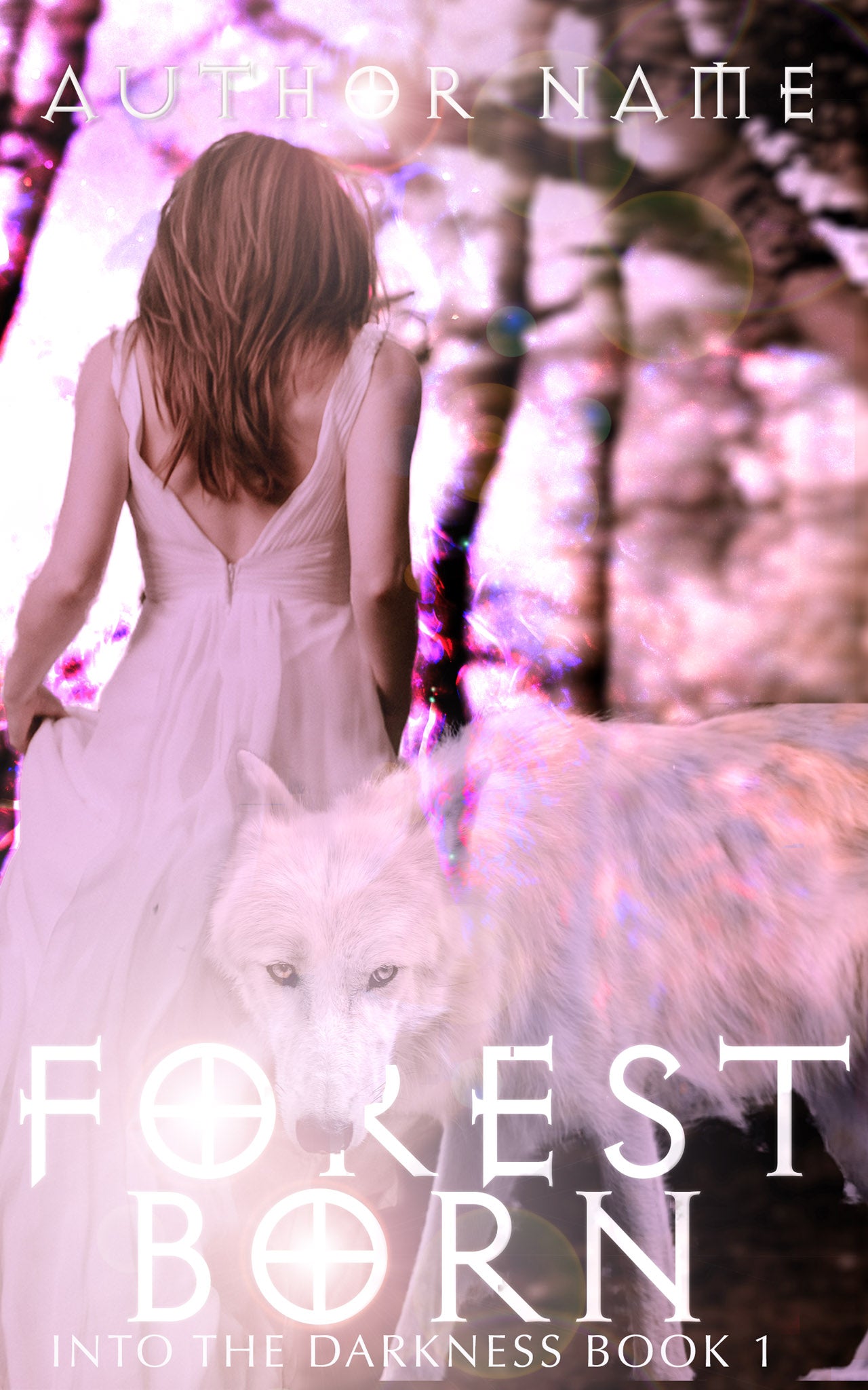 Pre-Made Book Cover Hoja Designs %Product Description%