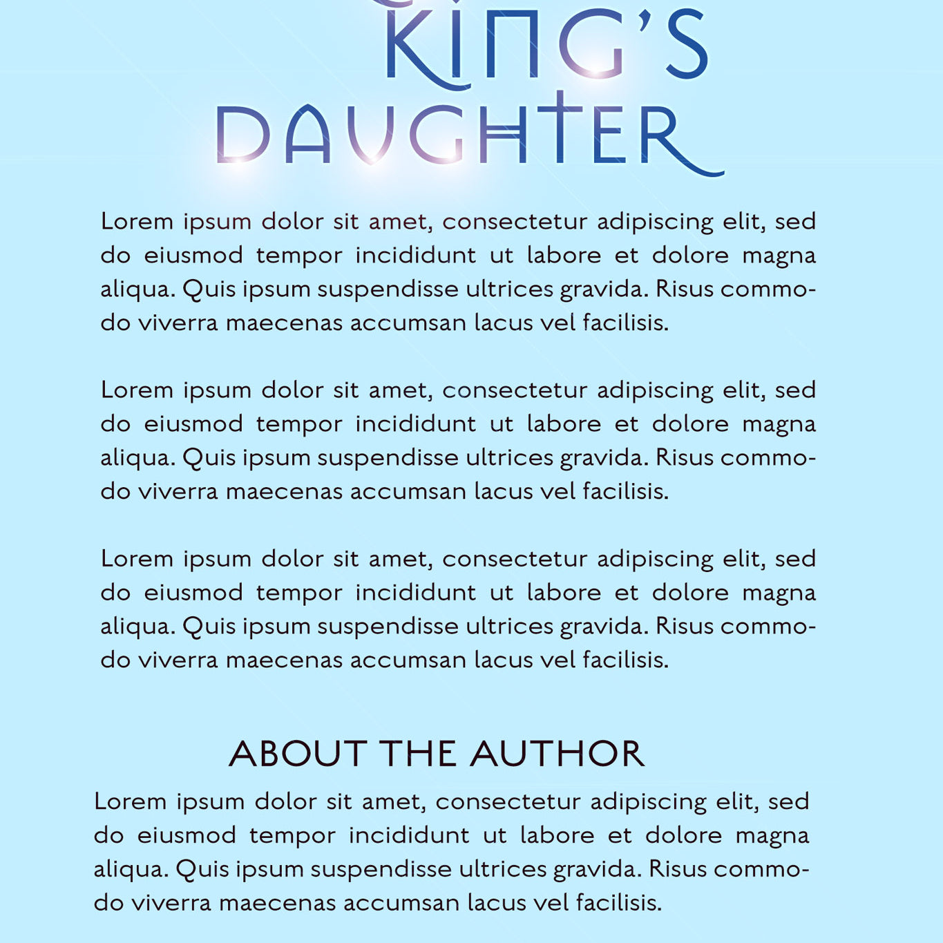 Pre-Made Book Cover Hoja Designs %Product Description%