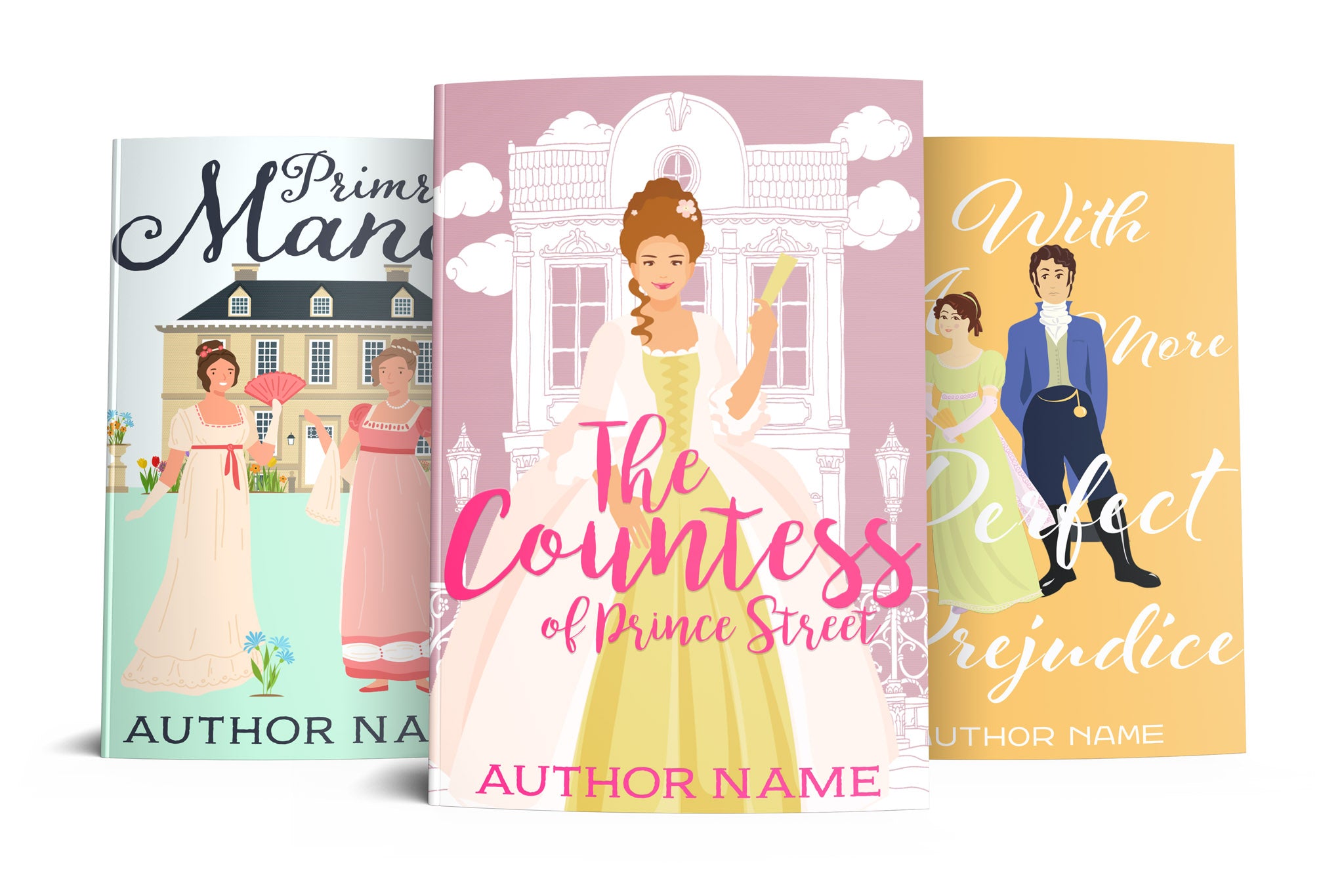 Hoja Designs Illustrated Historical Romance