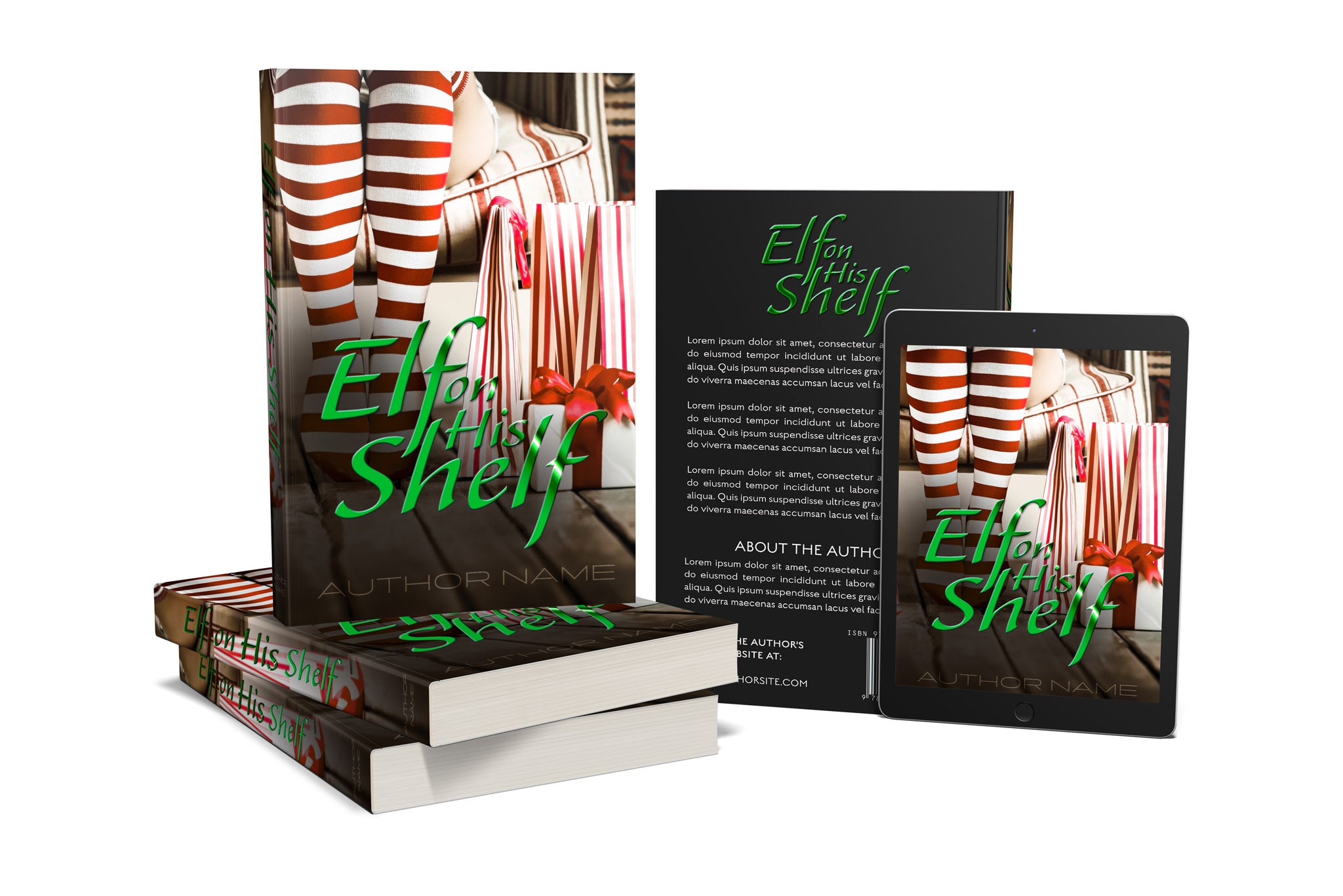 Pre-Made Book Cover Hoja Designs %Product Description%