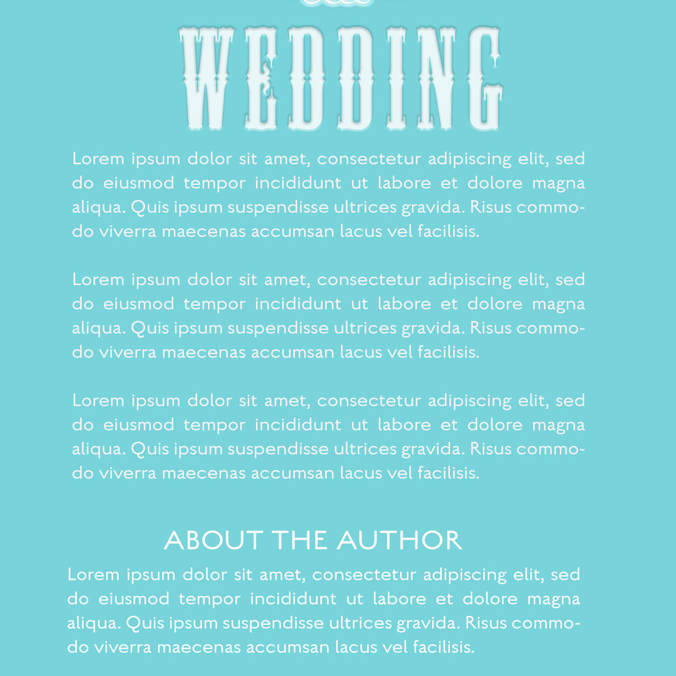 Pre-Made Book Cover Hoja Designs %Product Description%