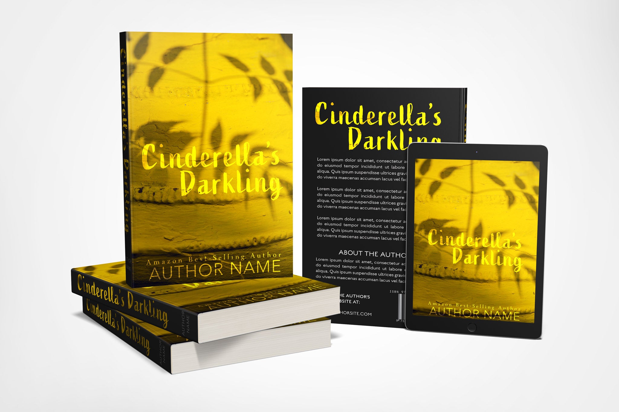 Pre-Made Book Cover Hoja Designs %Product Description%