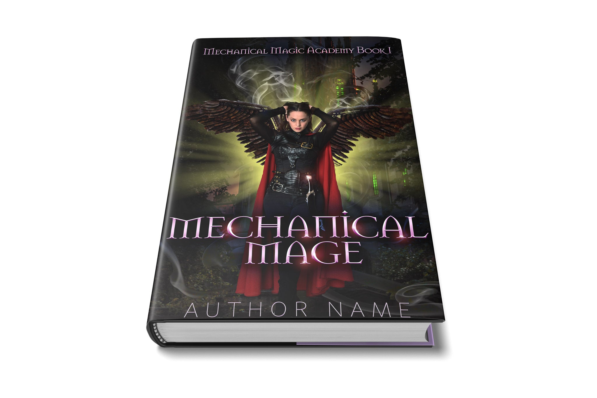 Pre-Made Book Cover Hoja Designs %Product Description%