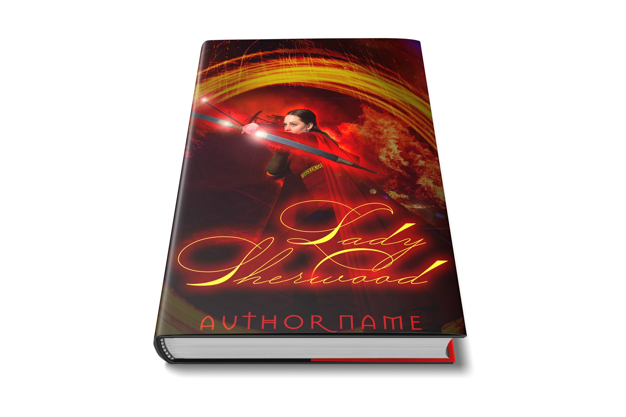 Pre-made Book Cover Hoja Designs %Product Description%