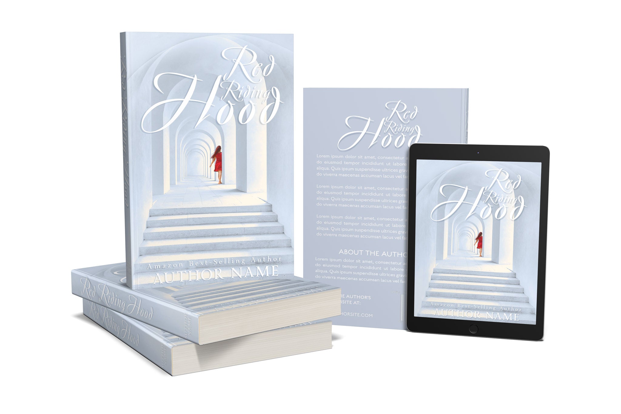 Pre-made Book Cover Hoja Designs %Product Description%