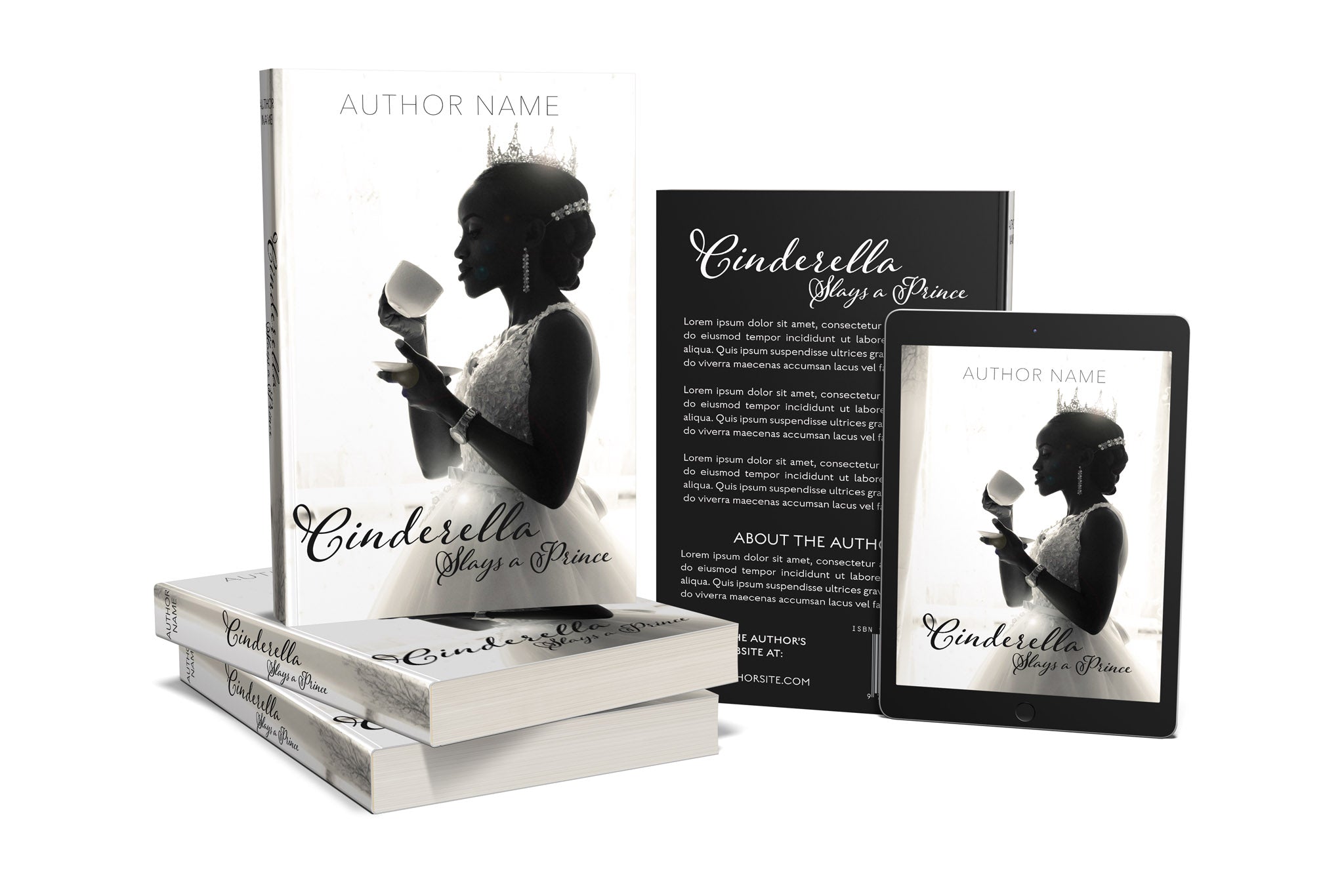 Pre-Made Book Cover Hoja Designs %Product Description%