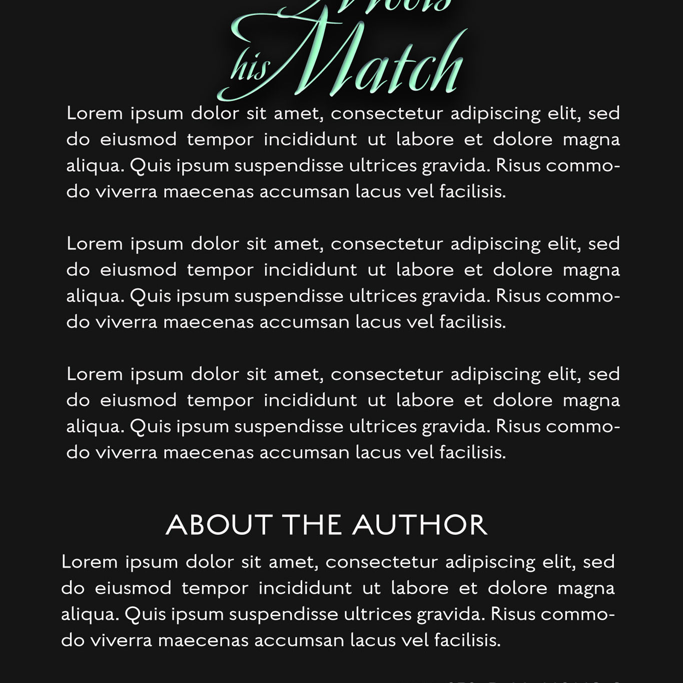 Pre-Made Book Cover Hoja Designs %Product Description%