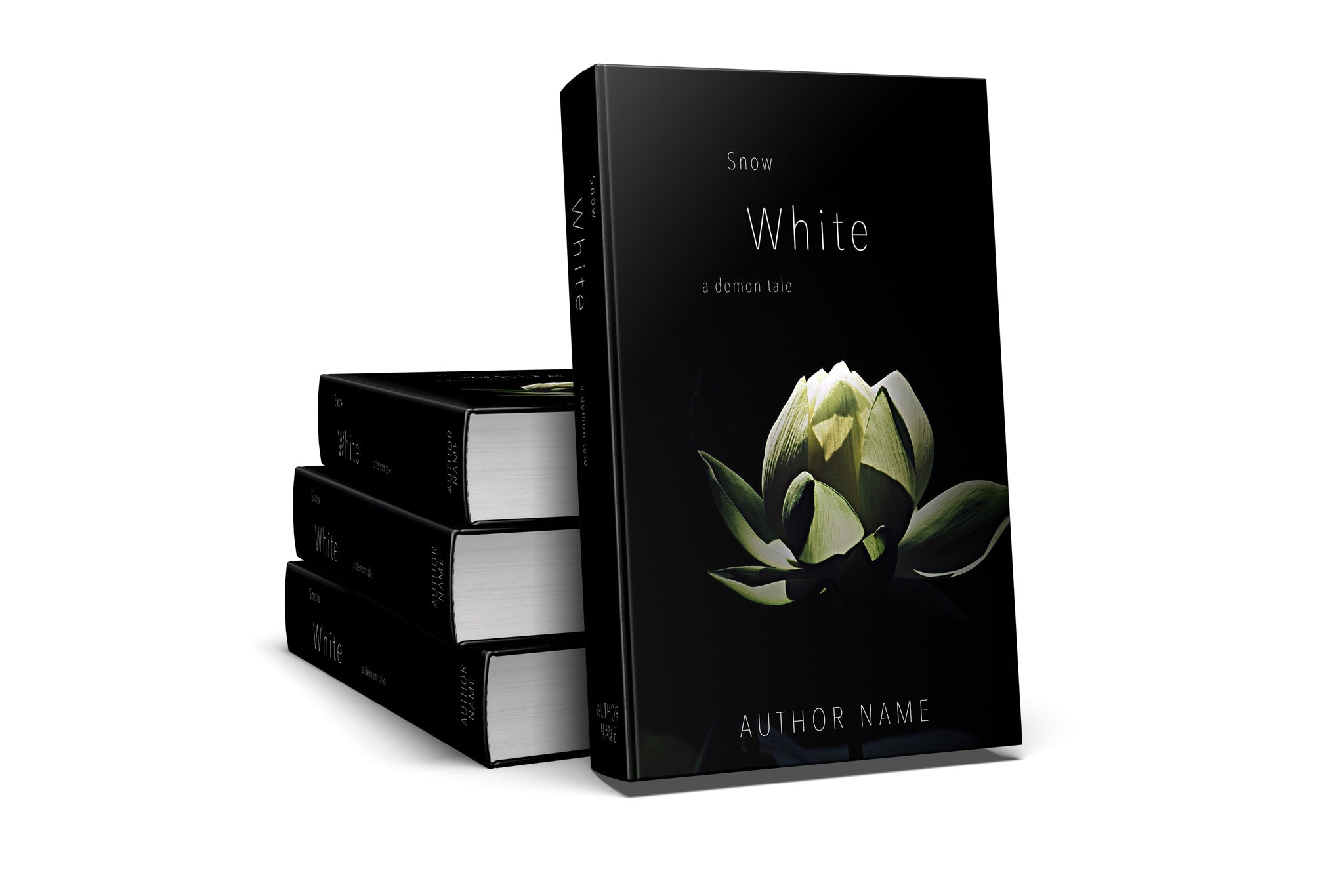 Pre-Made Book Cover Hoja Designs %Product Description%