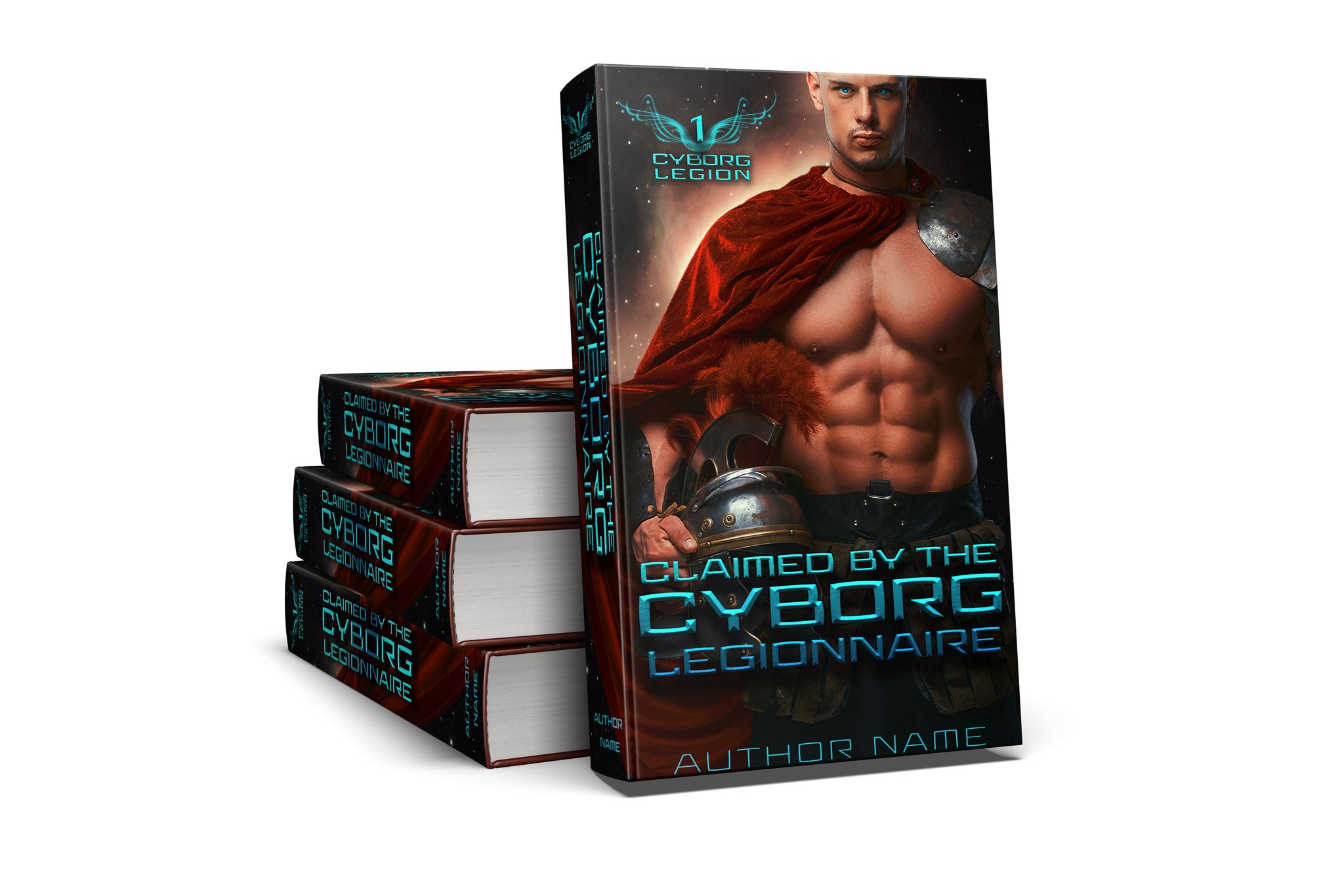 Pre-Made Book Cover Hoja Designs %Product Description%