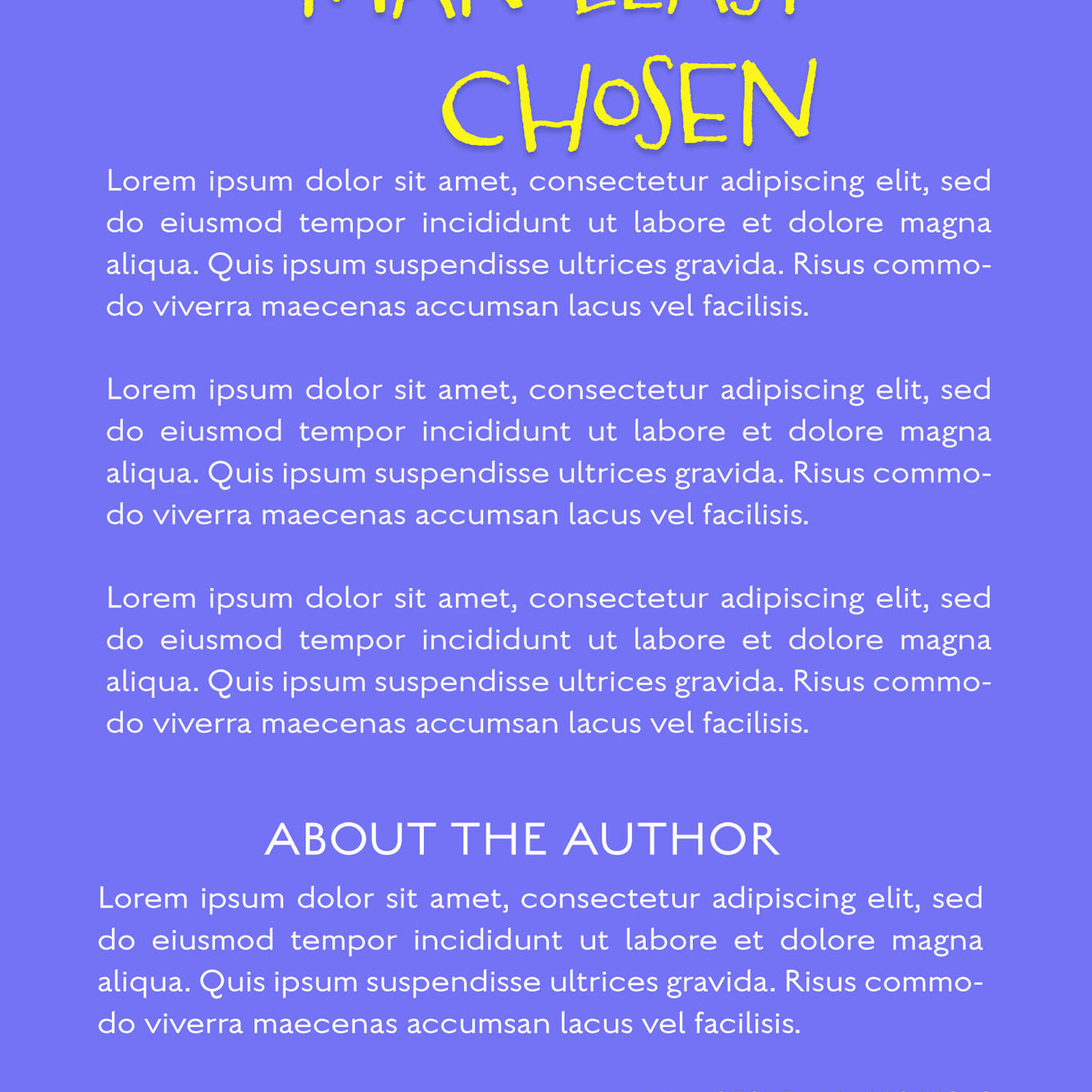 Pre-Made Book Cover Hoja Designs %Product Description%