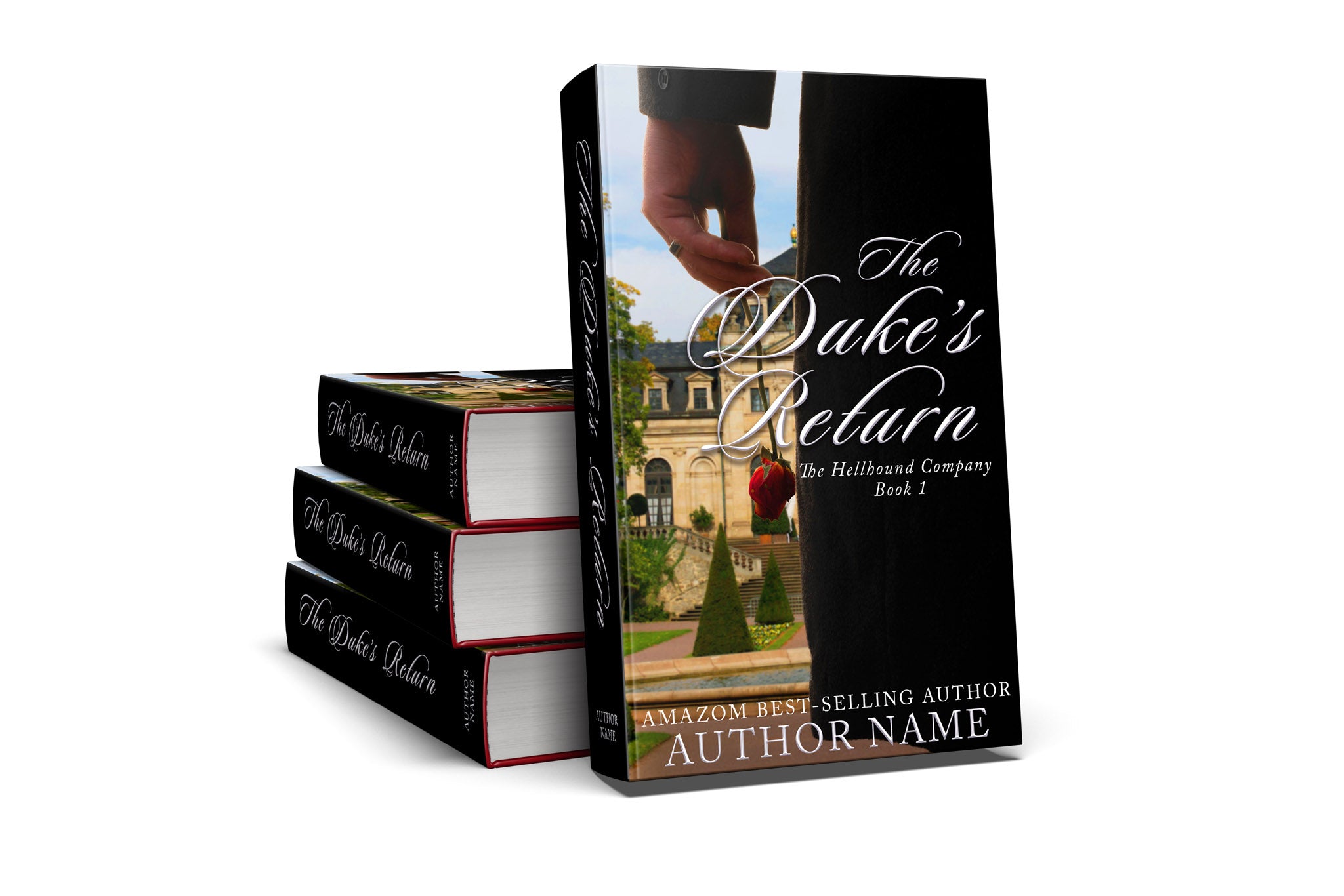 Pre-Made Book Cover Hoja Designs %Product Description%