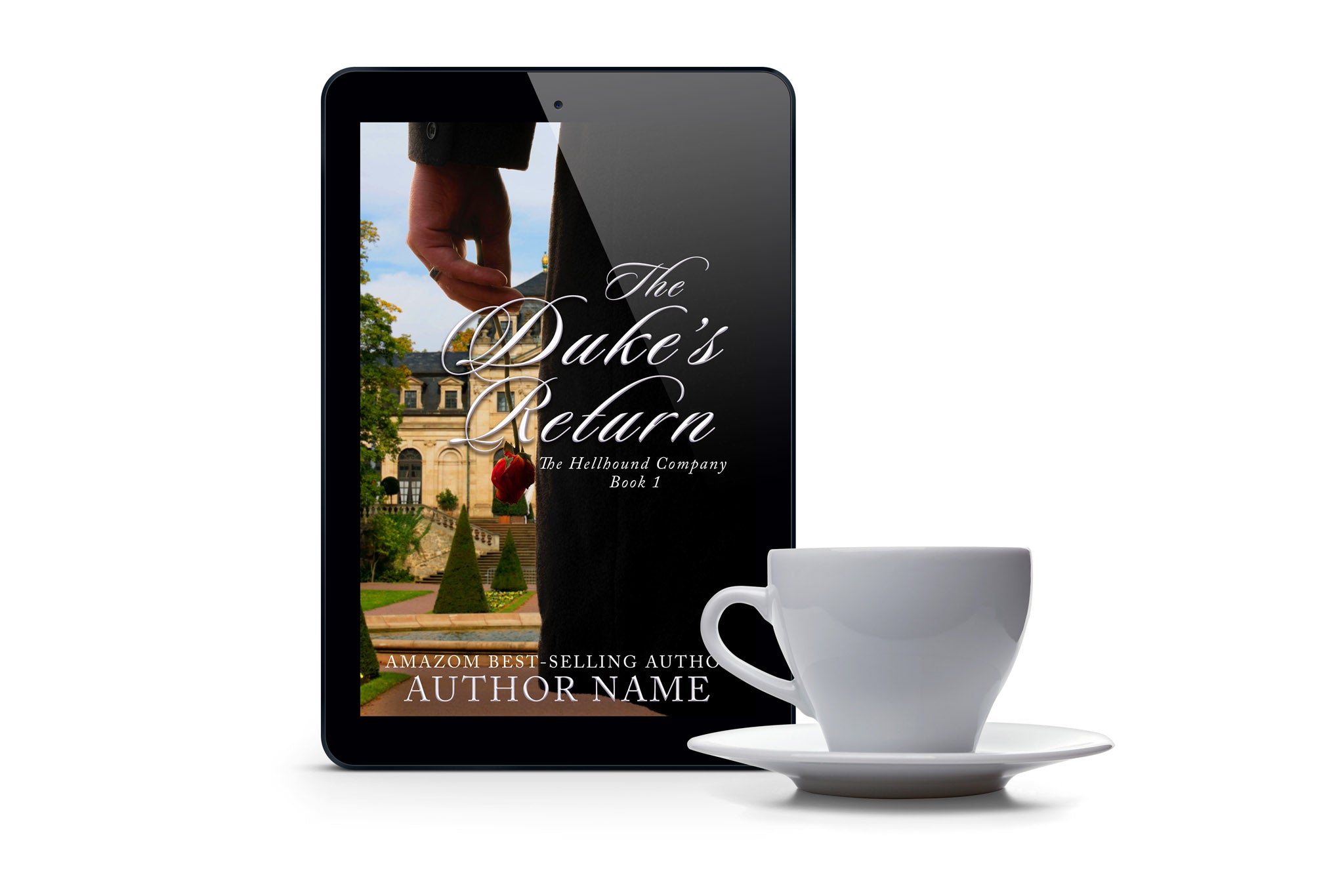 Pre-Made Book Cover Hoja Designs %Product Description%