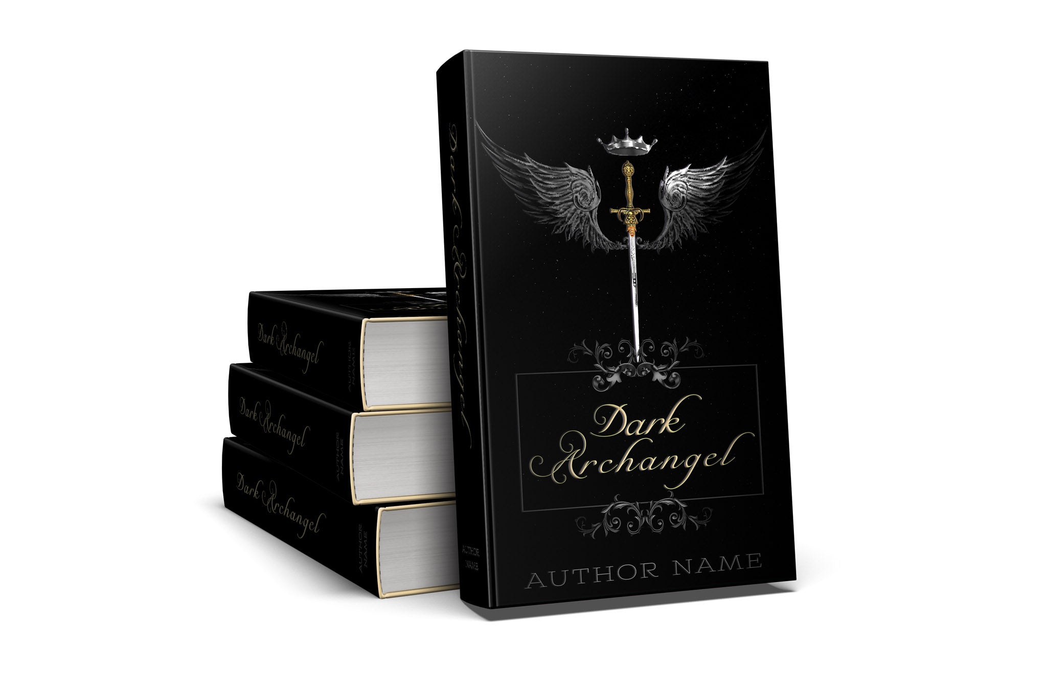 Pre-Made Book Cover Hoja Designs %Product Description%