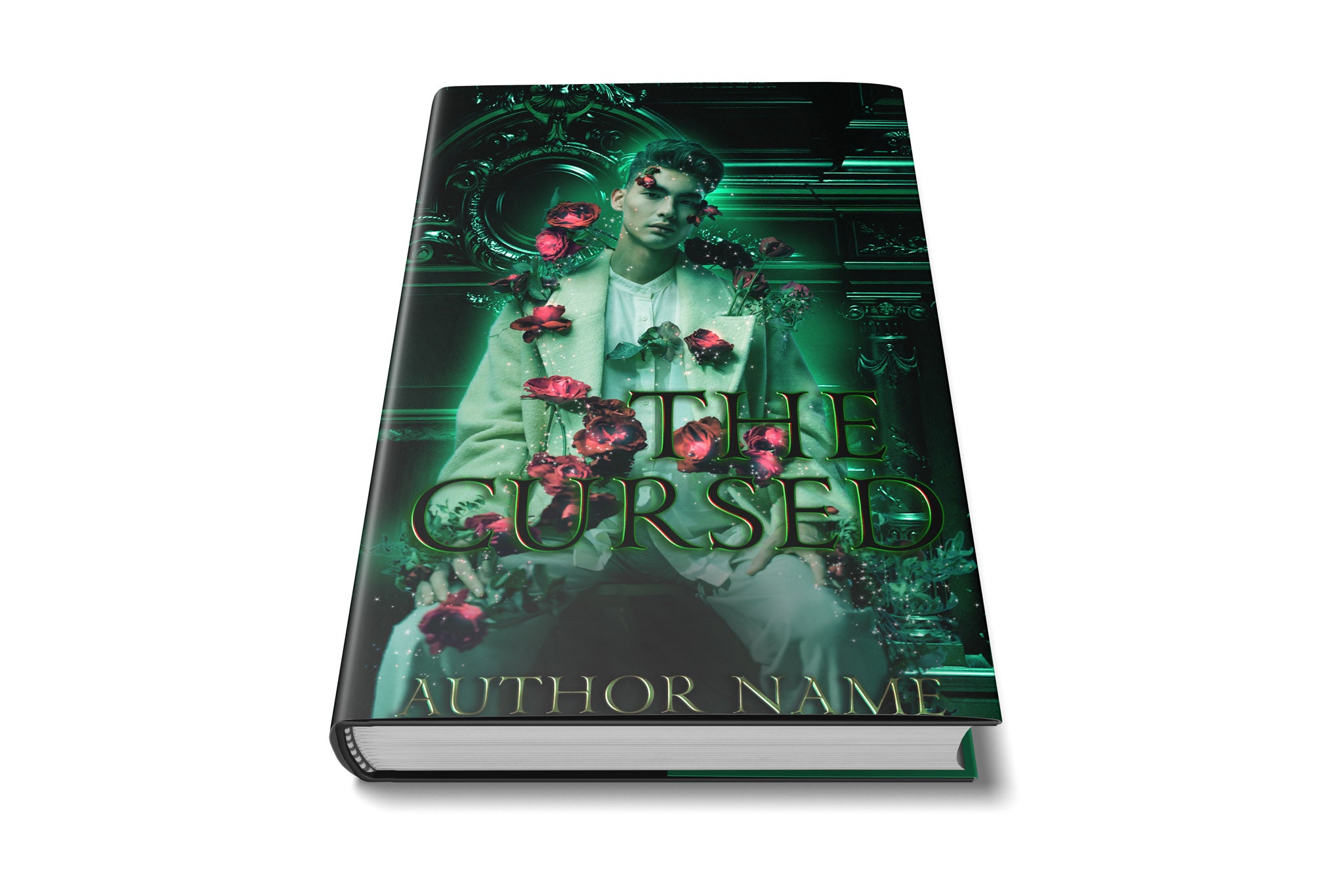 Pre-Made Book Cover Hoja Designs %Product Description%