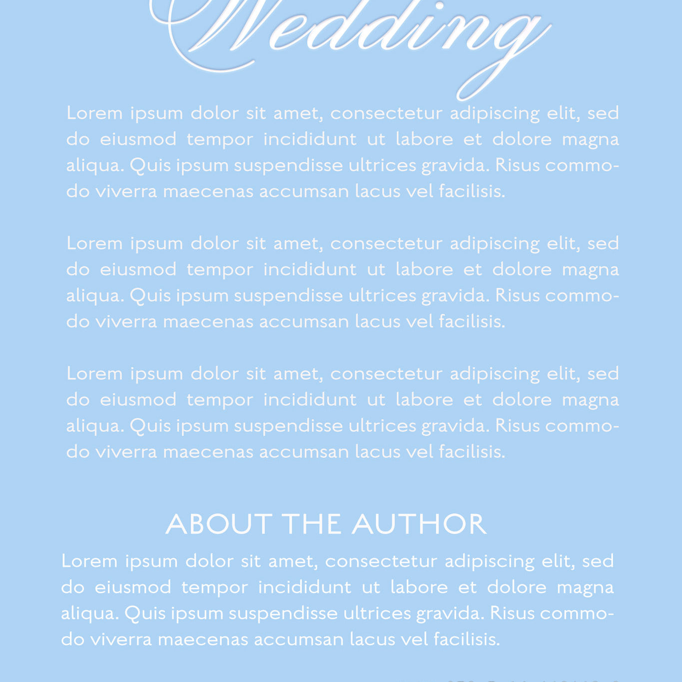Pre-Made Book Cover Hoja Designs %Product Description%