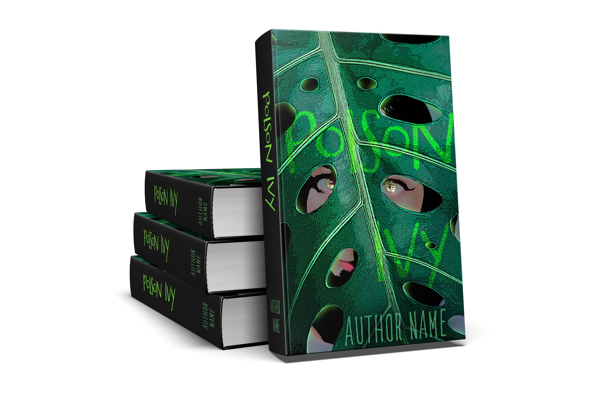 Pre-Made Book Cover Hoja Designs %Product Description%