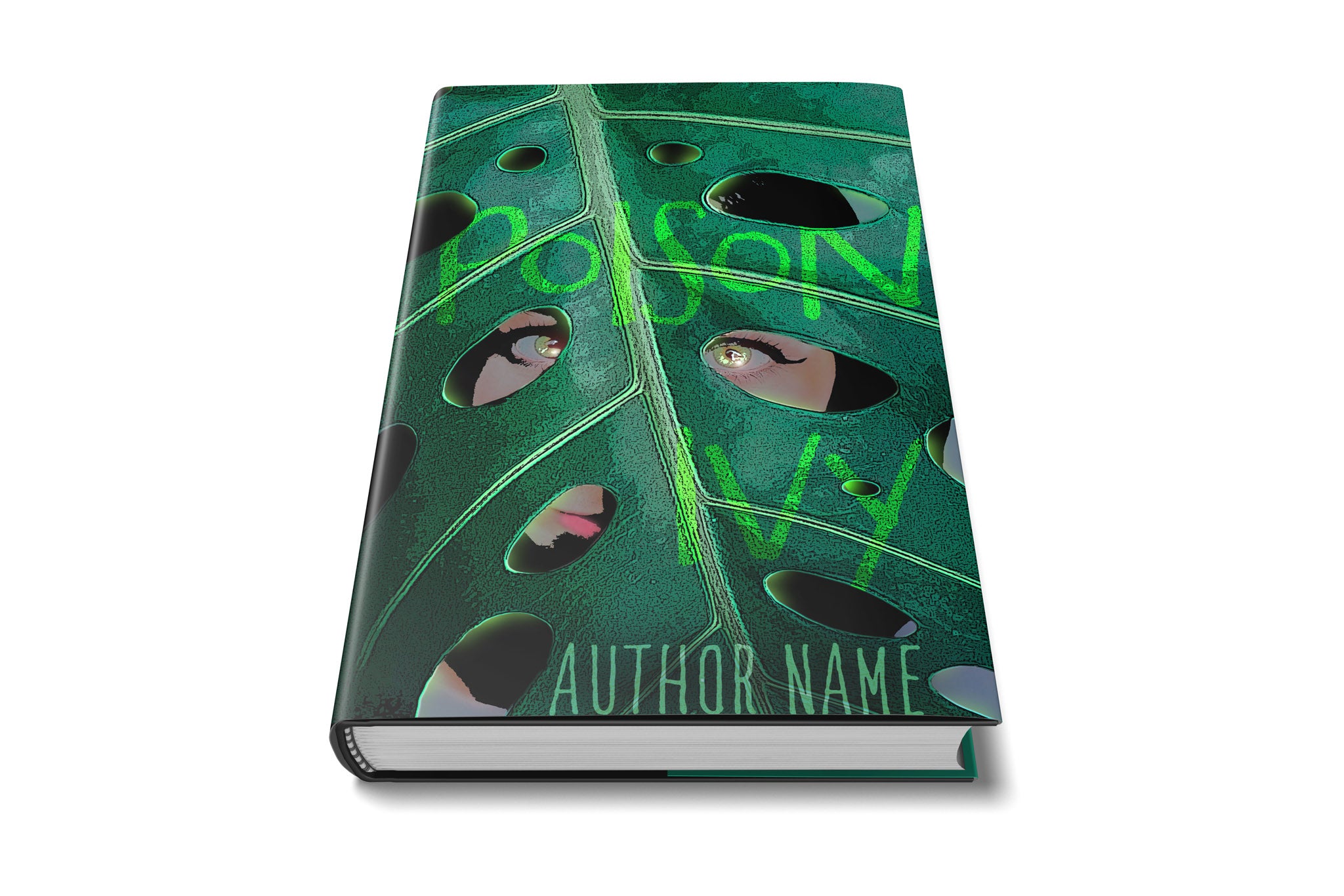 Pre-Made Book Cover Hoja Designs %Product Description%