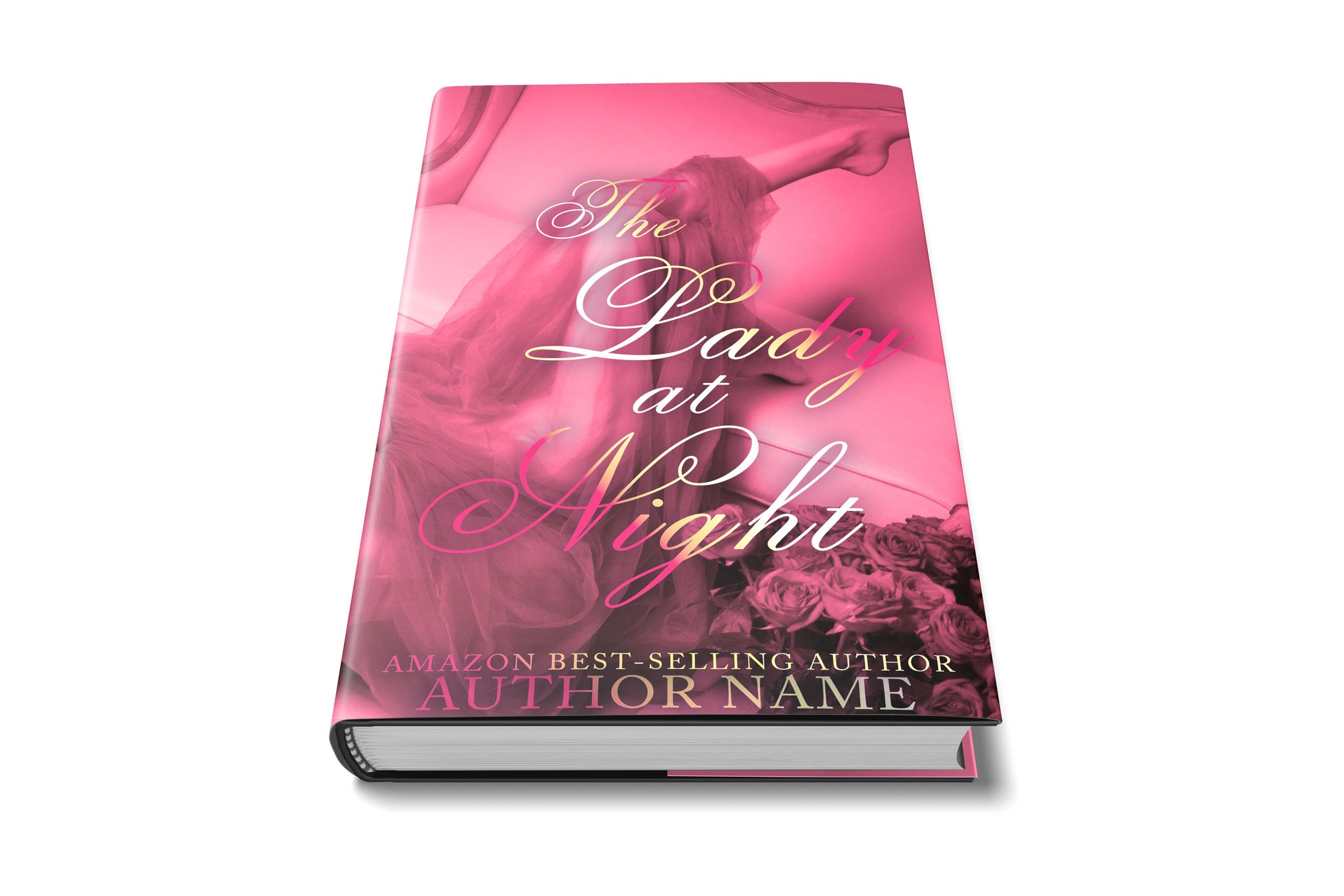 Pre-Made Book Cover Hoja Designs %Product Description%