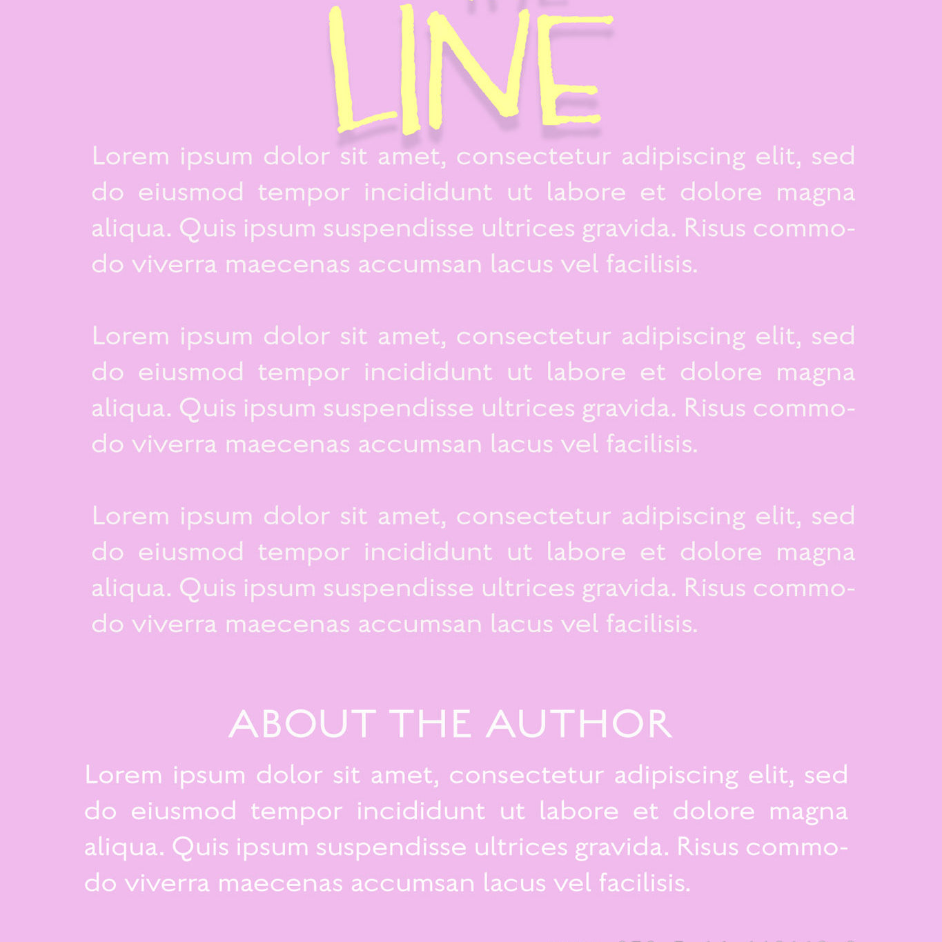 Pre-Made Book Cover Hoja Designs %Product Description%