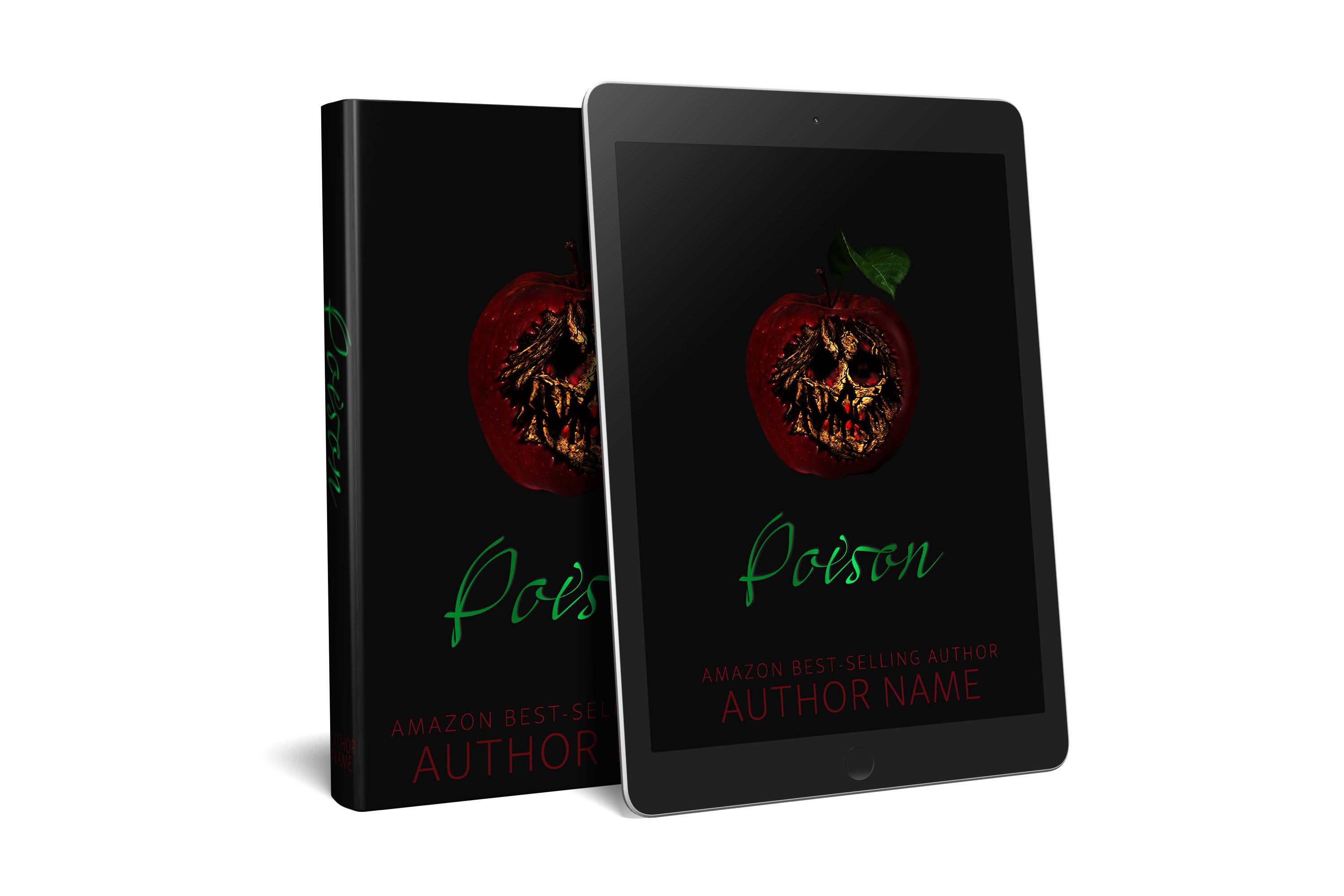 Pre-Made Book Cover Hoja Designs %Product Description%