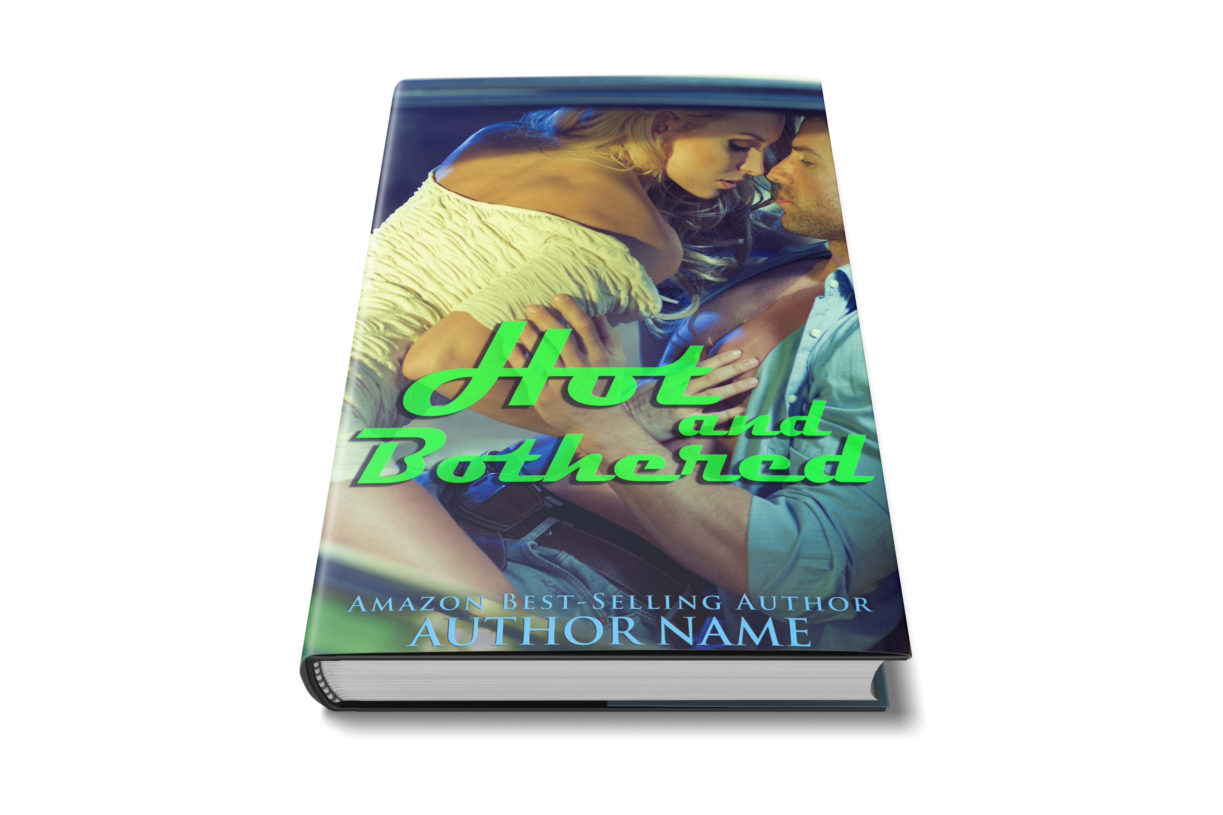 Pre-Made Book Cover Hoja Designs %Product Description%