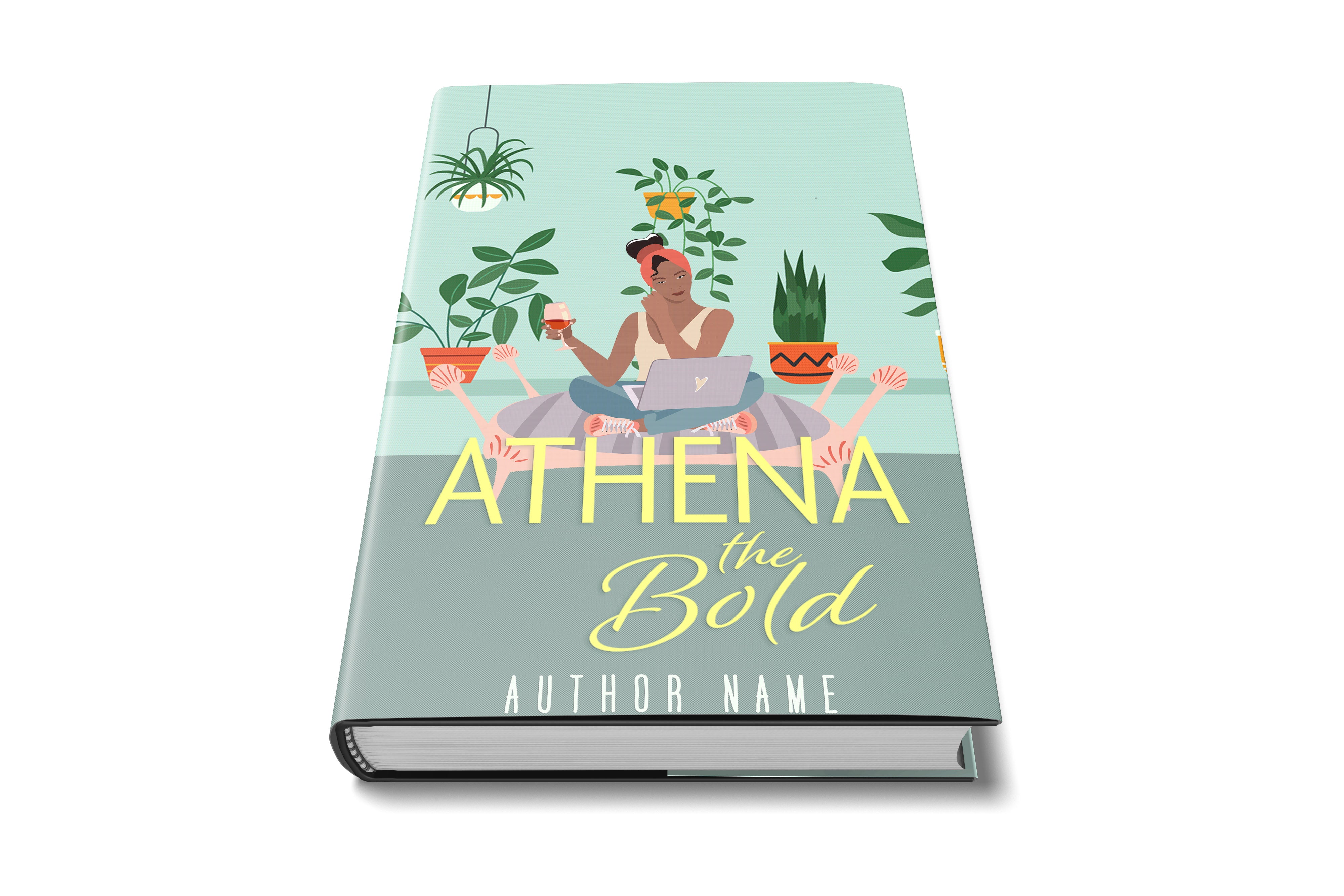 Pre-Made Book Cover Hoja Designs %Product Description%