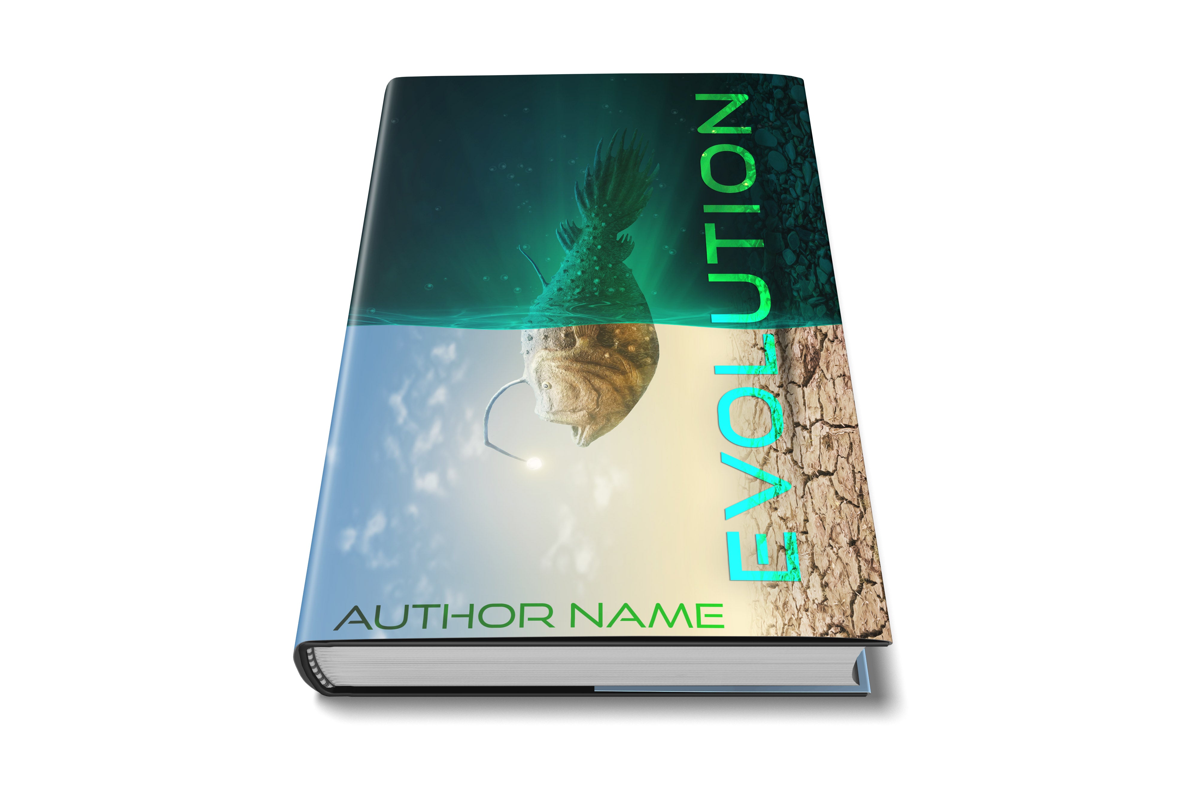 Pre-Made Book Cover Hoja Designs %Product Description%