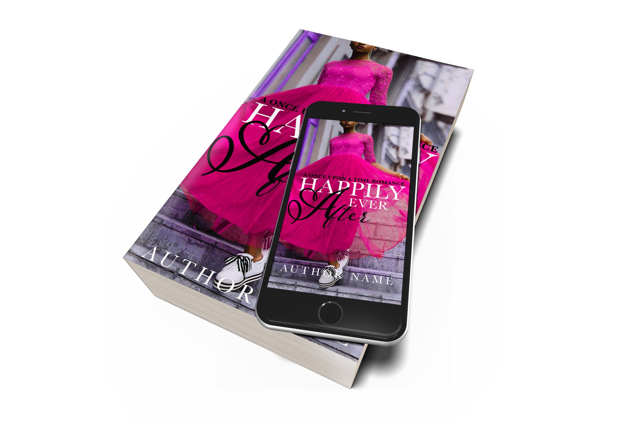 Pre-Made Book Cover Hoja Designs %Product Description%