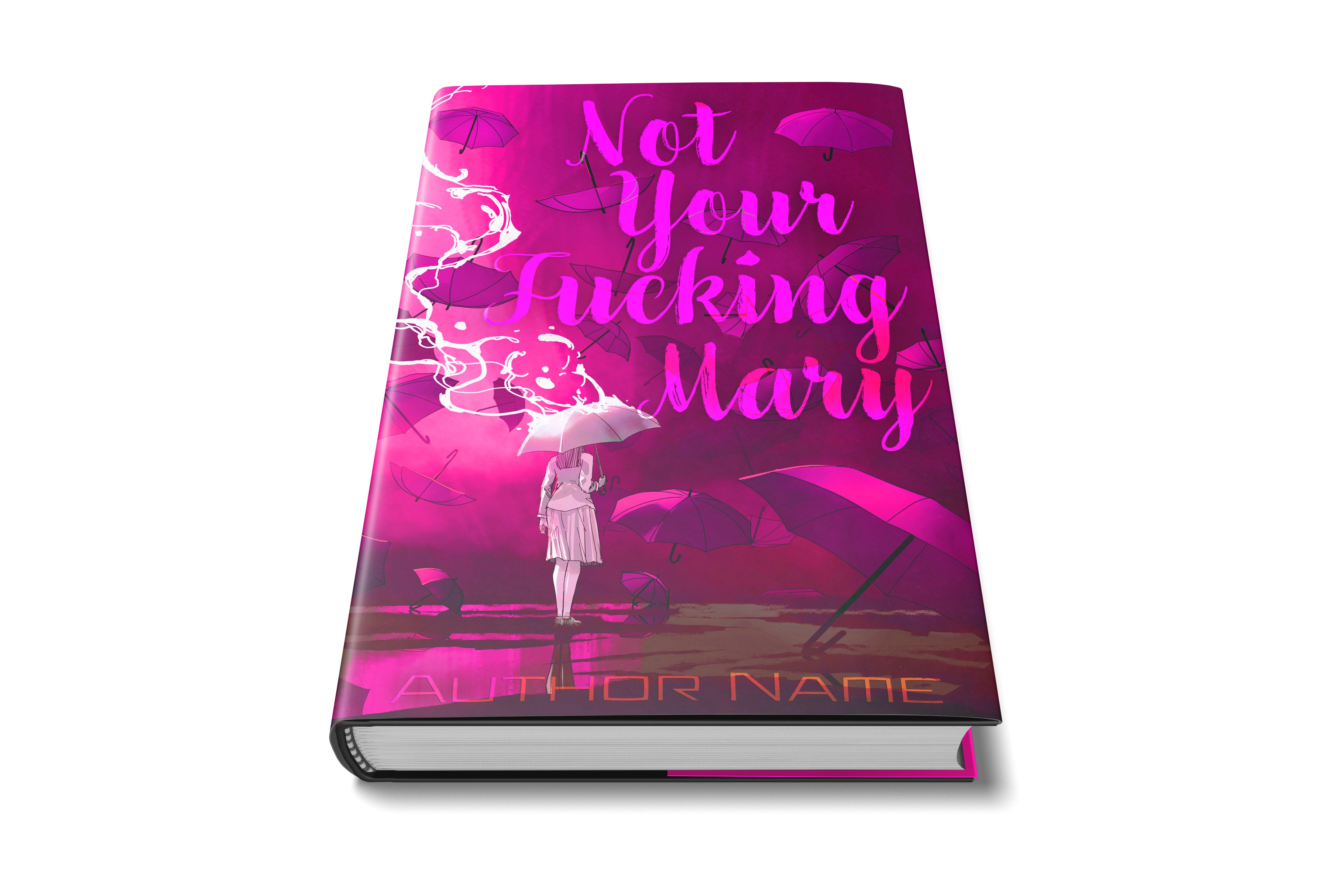 Pre-Made Book Cover Hoja Designs %Product Description%