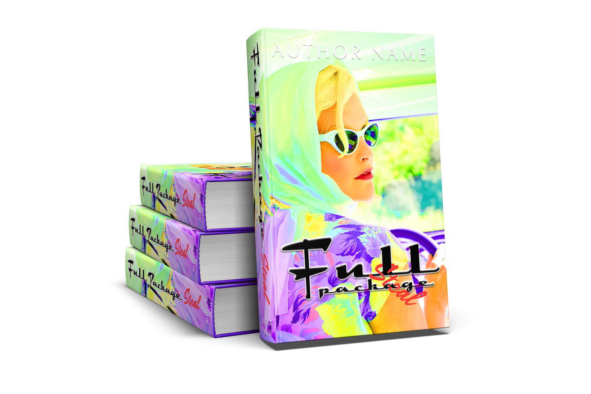 Pre-Made Book Cover Hoja Designs %Product Description%