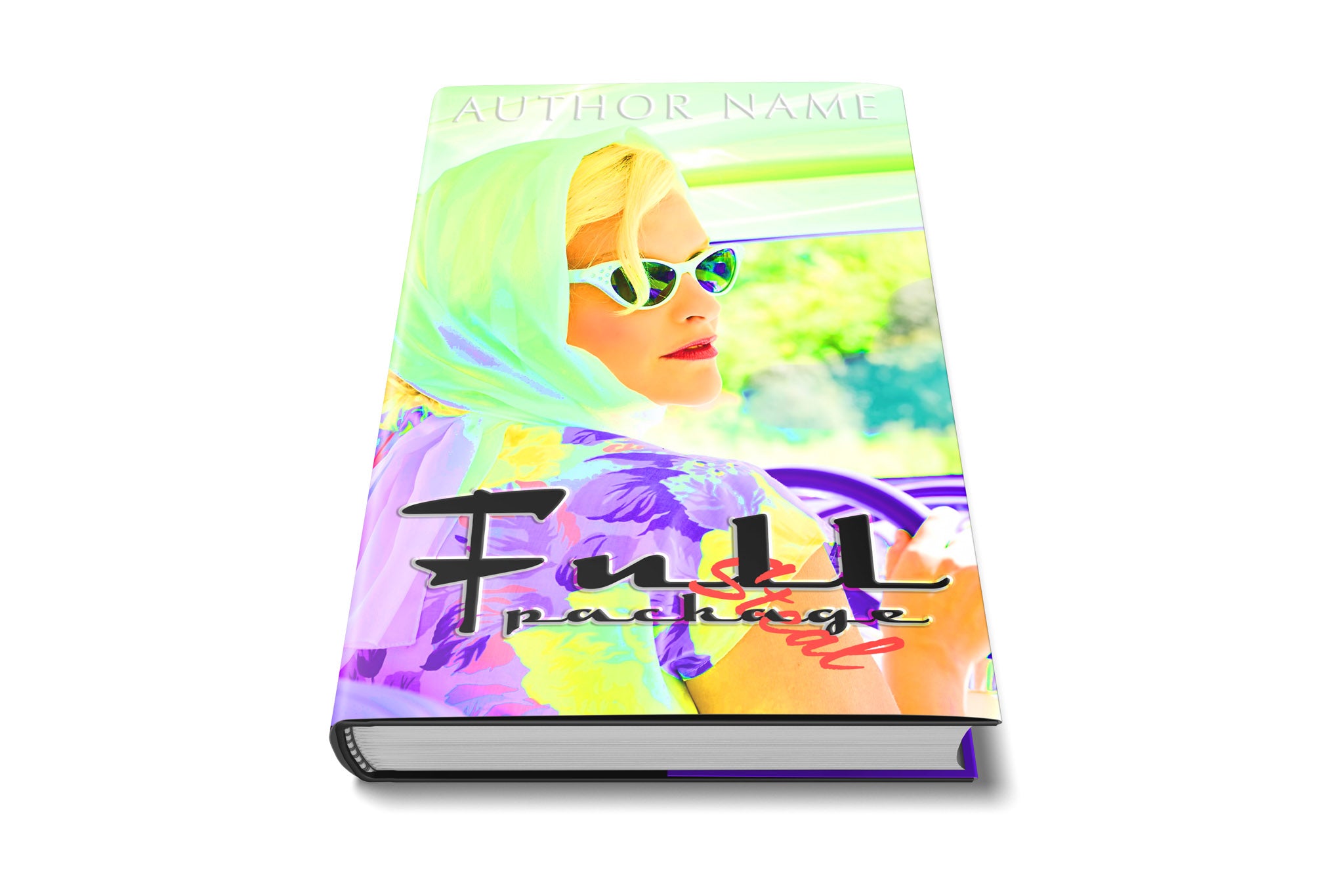 Pre-Made Book Cover Hoja Designs %Product Description%