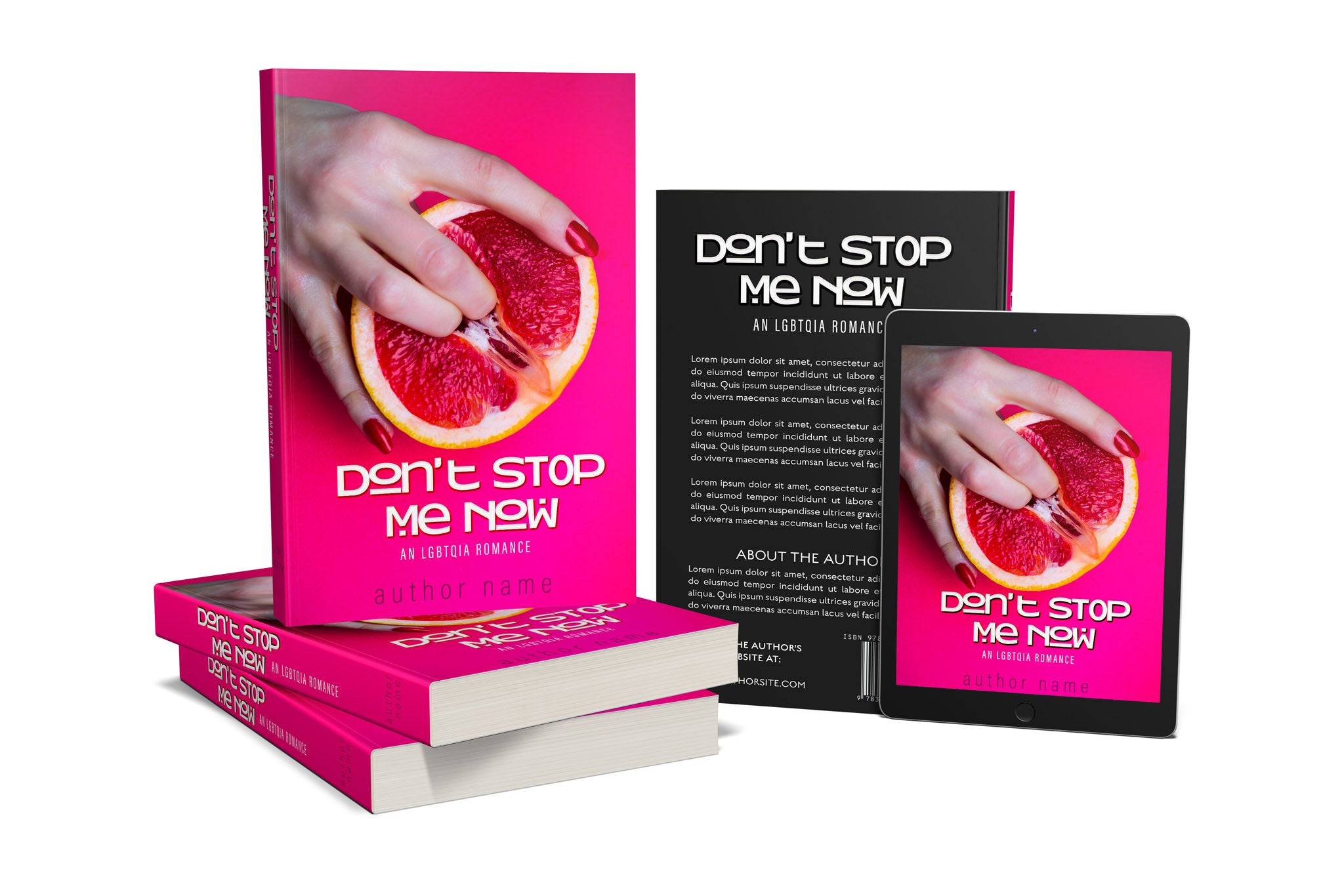 Pre-Made Book Cover Hoja Designs %Product Description%