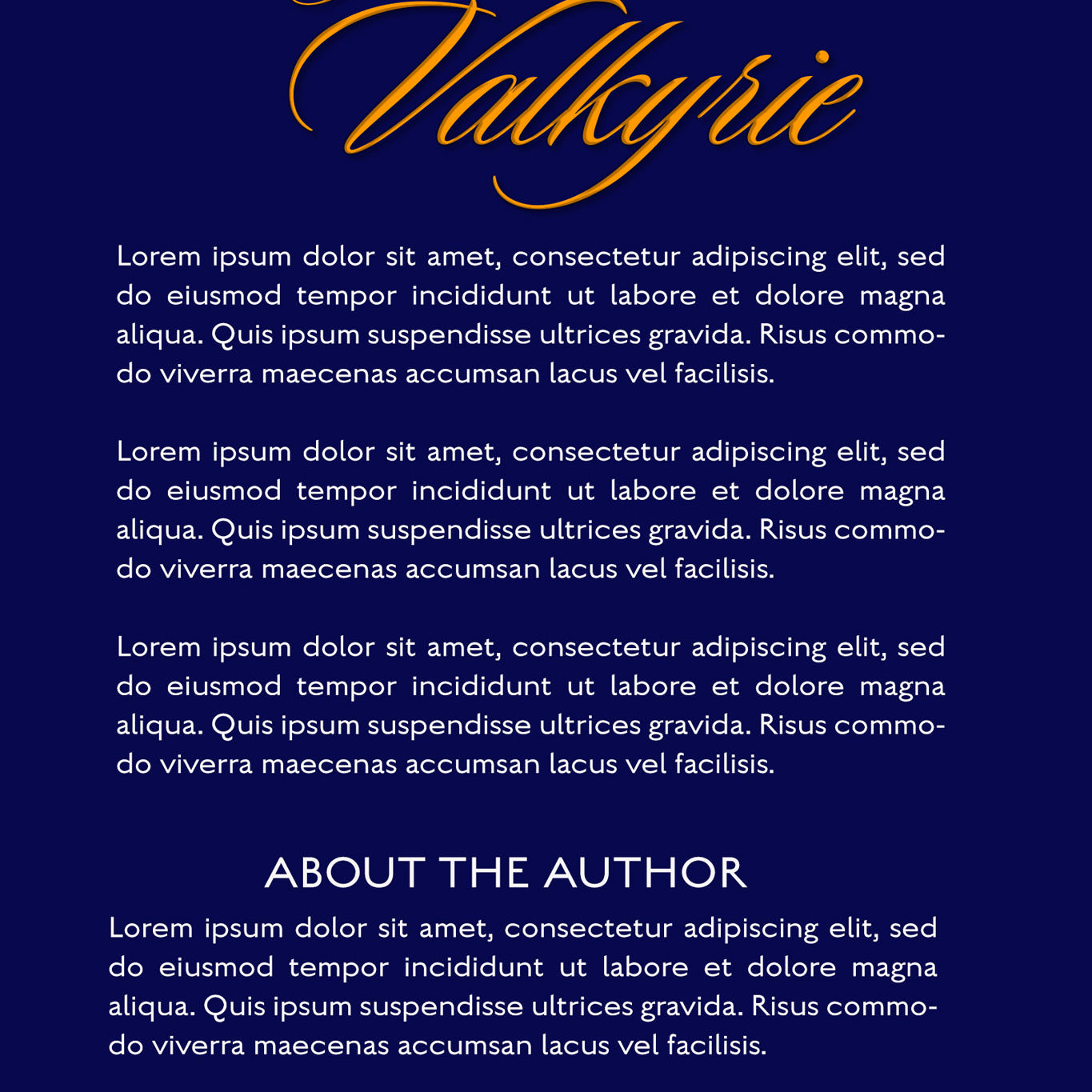 Pre-Made Book Cover Hoja Designs %Product Description%