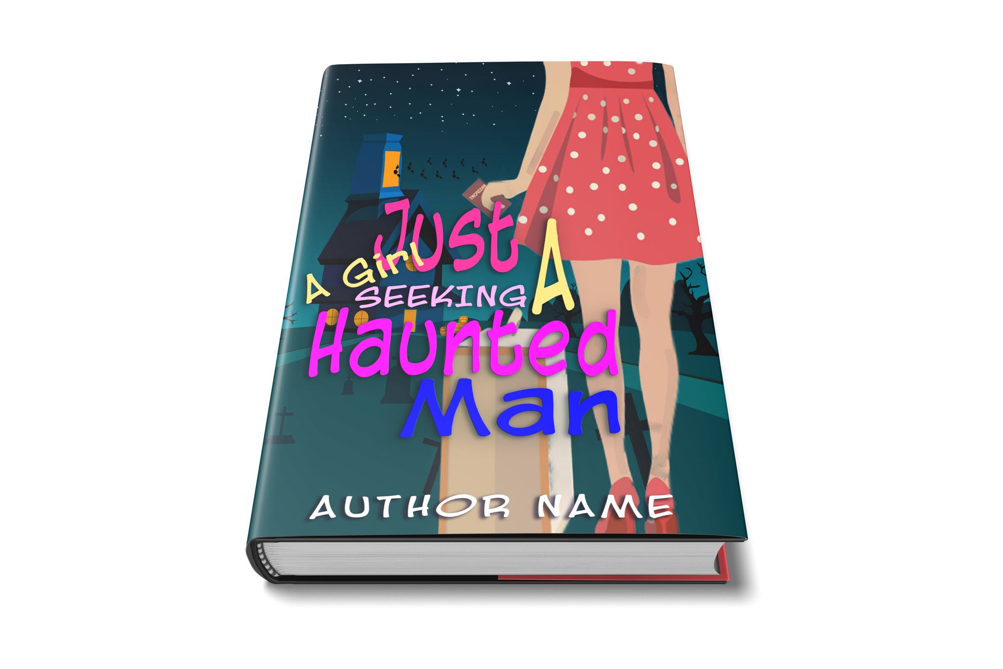 Pre-Made Book Cover Hoja Designs %Product Description%
