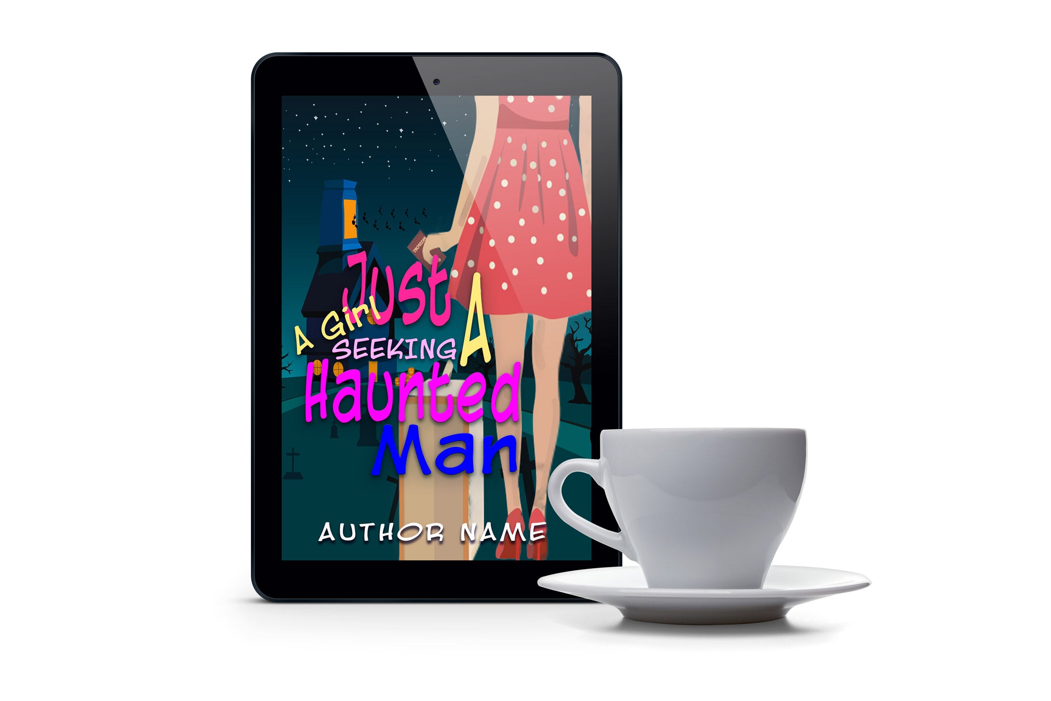 Pre-Made Book Cover Hoja Designs %Product Description%