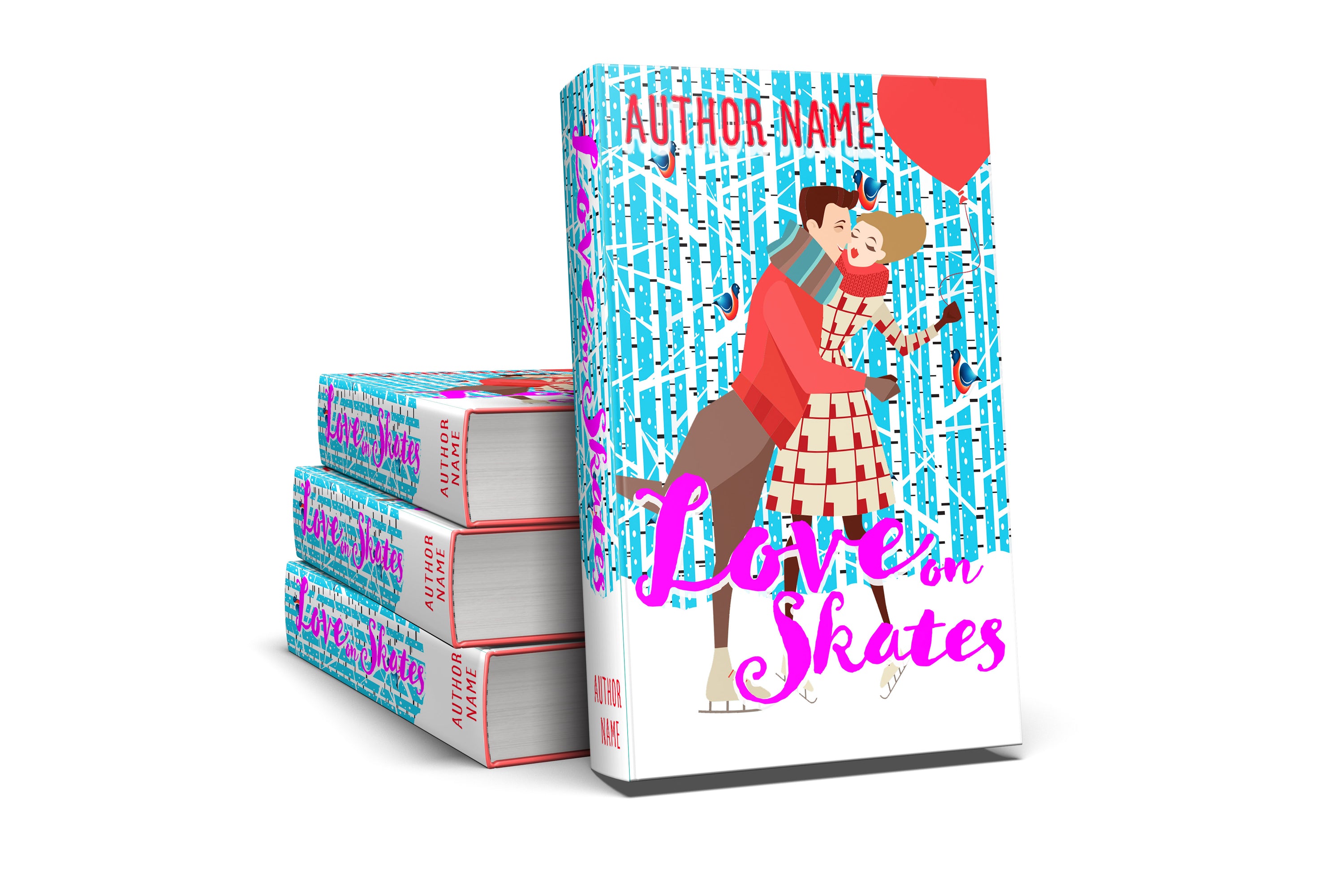 Pre-Made Book Cover Hoja Designs %Product Description%