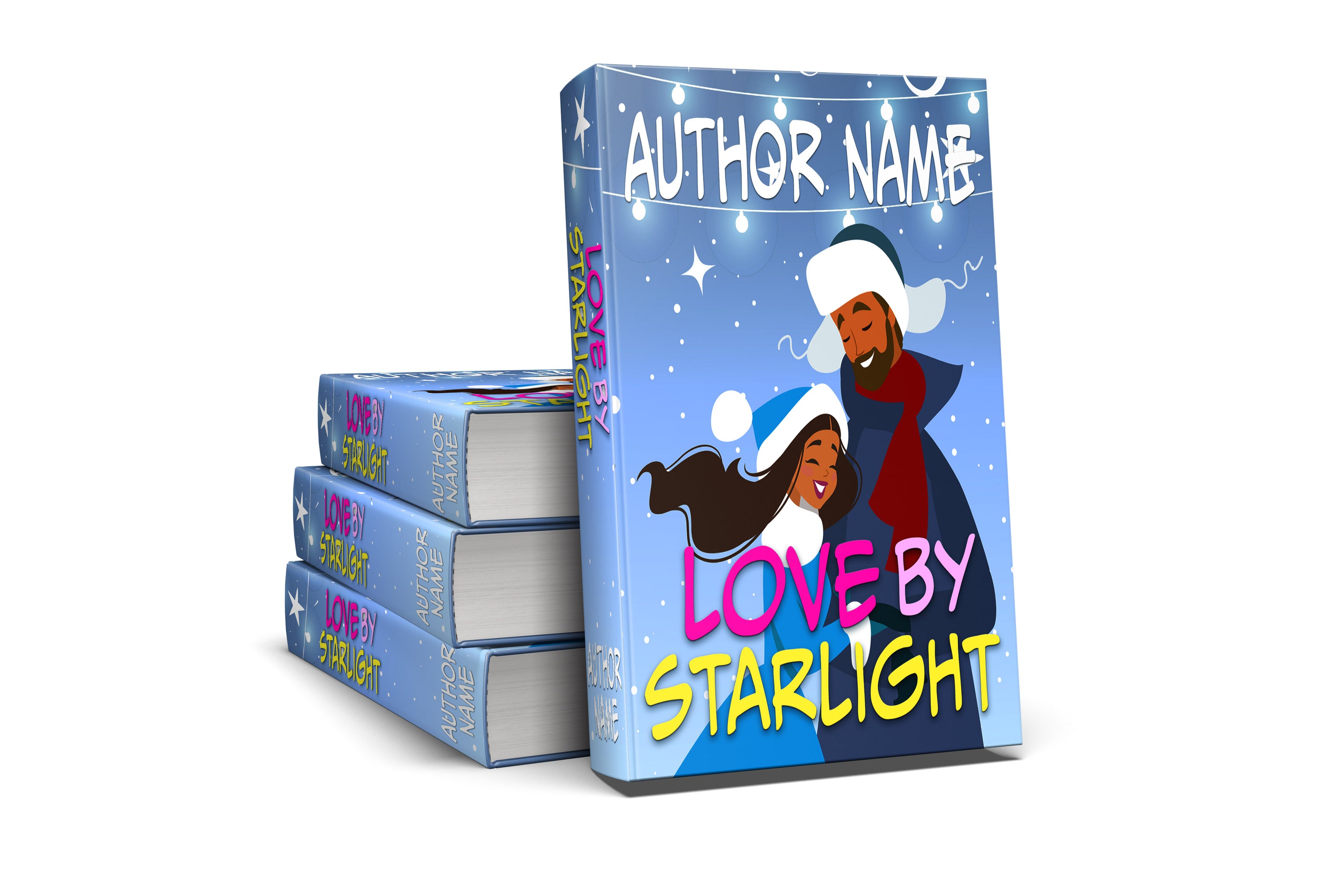 Pre-Made Book Cover Hoja Designs %Product Description%