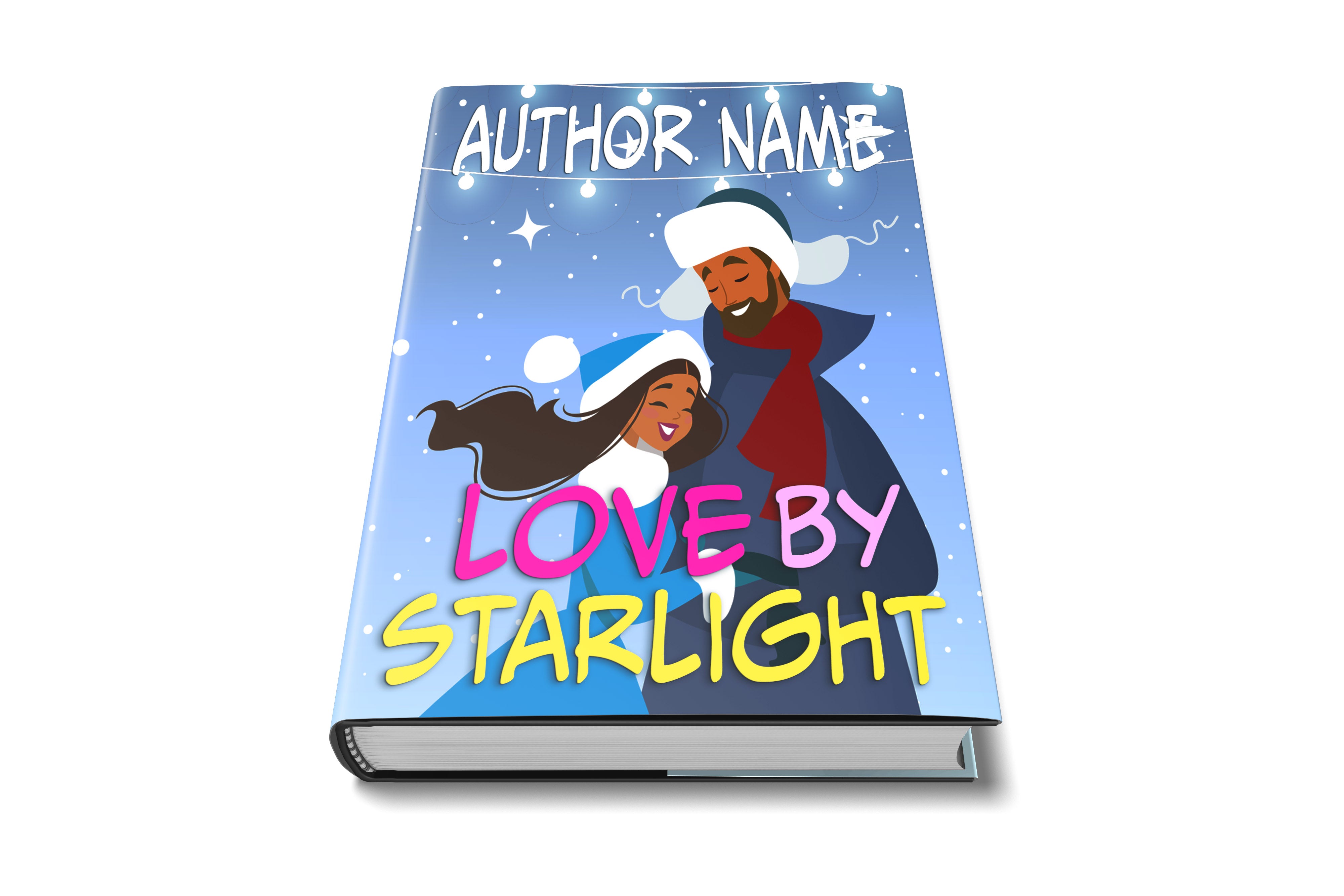 Pre-Made Book Cover Hoja Designs %Product Description%