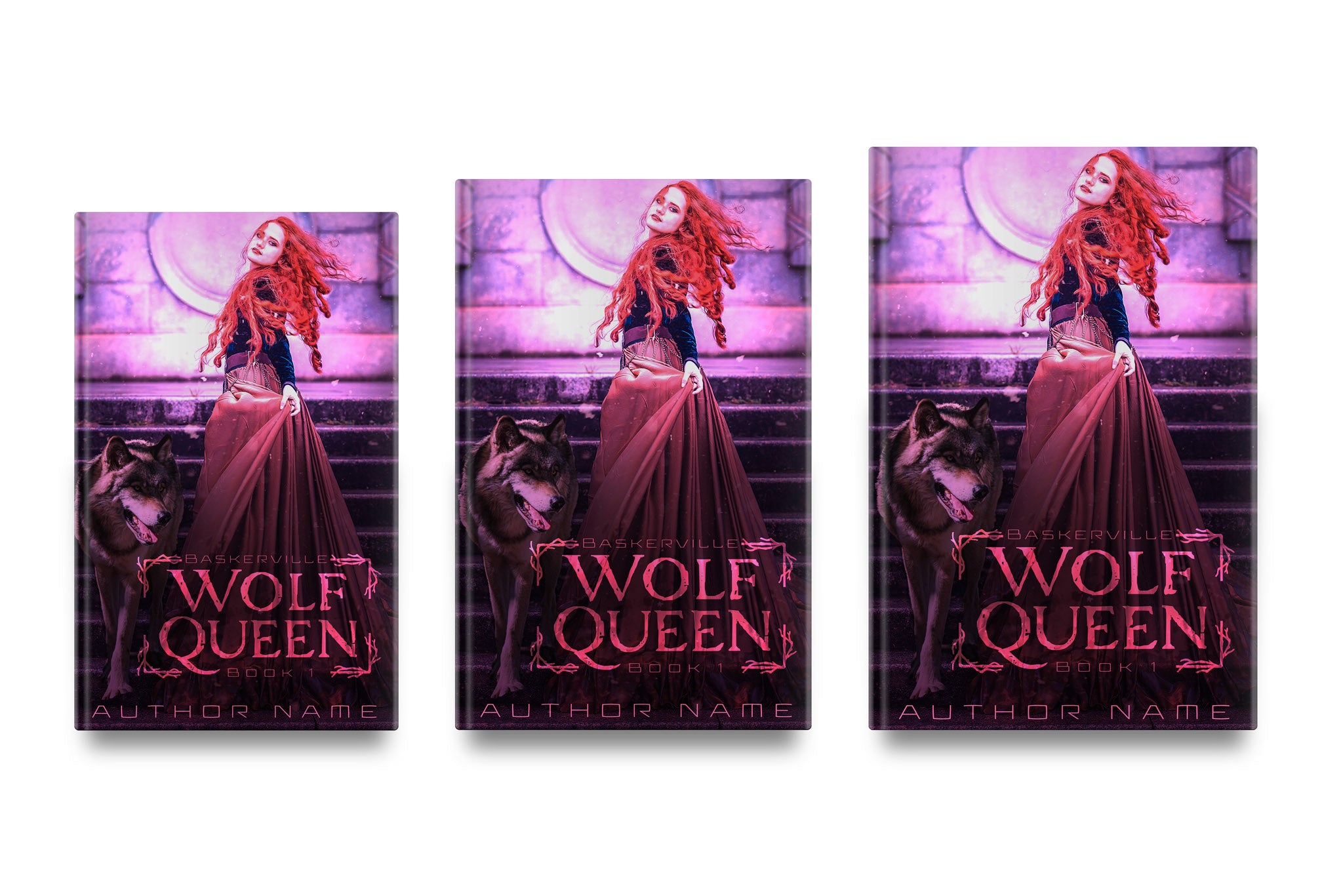 Pre-Made Book Cover Hoja Designs %Product Description%