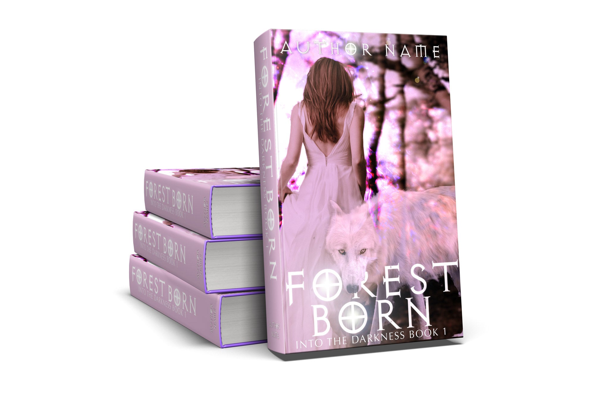 Pre-Made Book Cover Hoja Designs %Product Description%