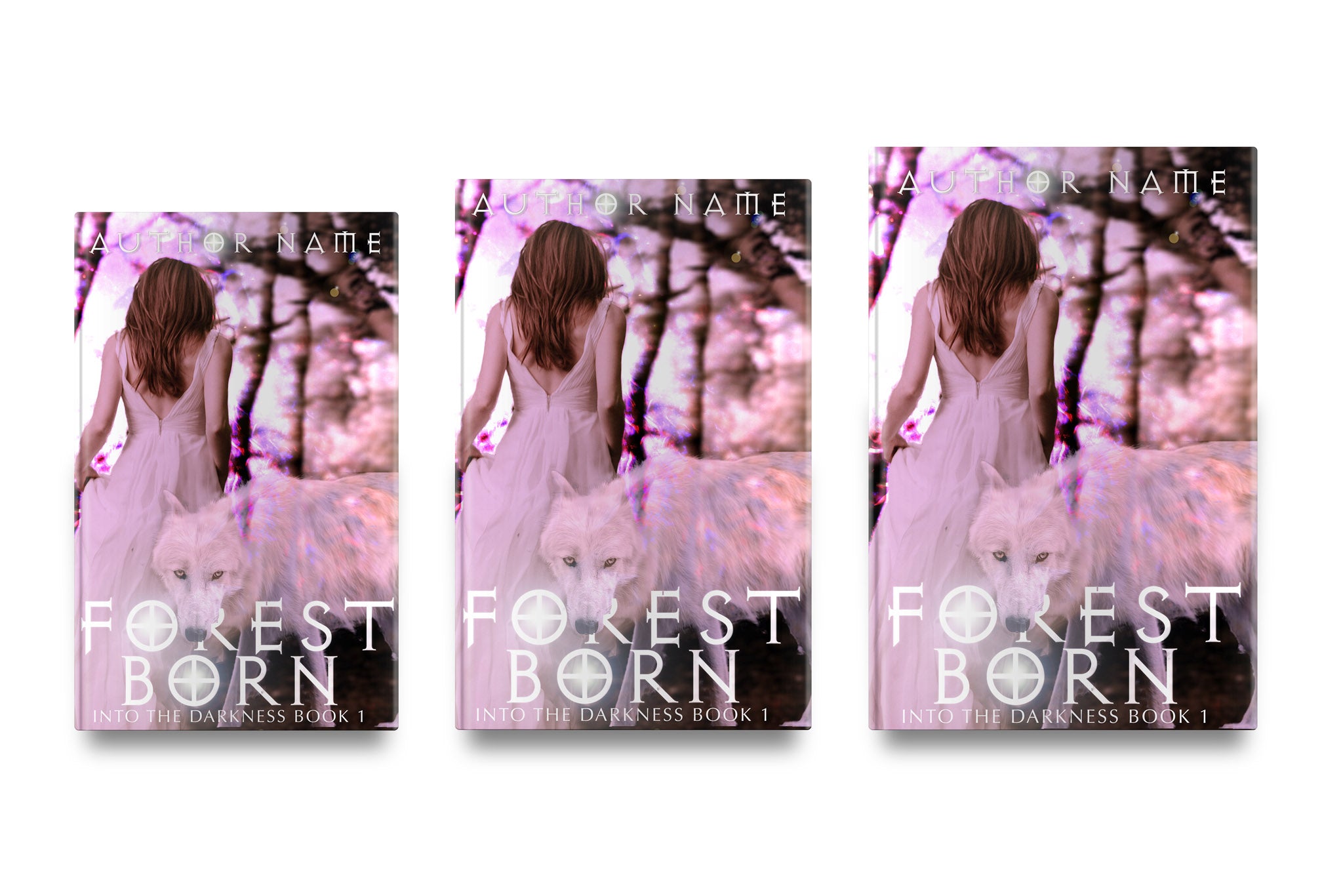 Pre-Made Book Cover Hoja Designs %Product Description%