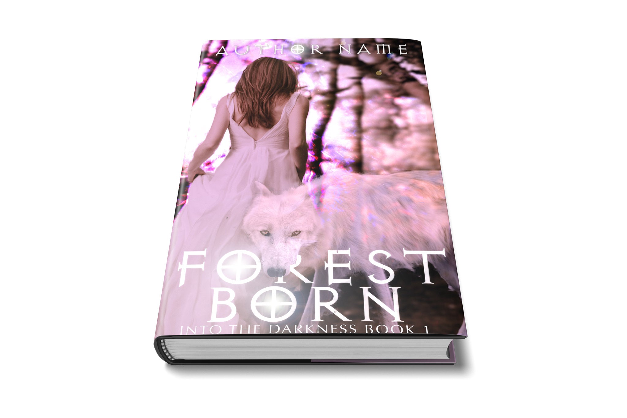 Pre-Made Book Cover Hoja Designs %Product Description%