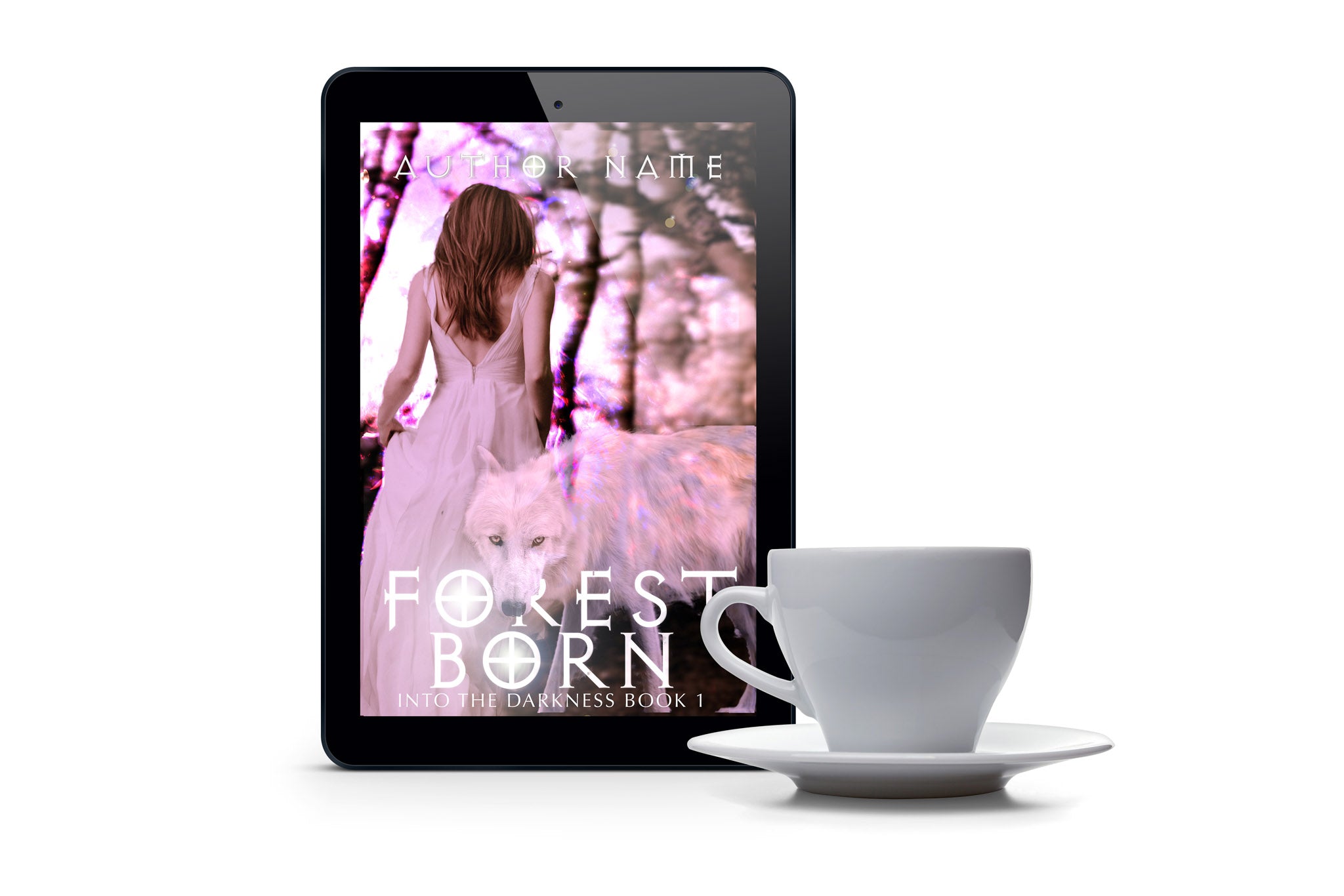 Pre-Made Book Cover Hoja Designs %Product Description%