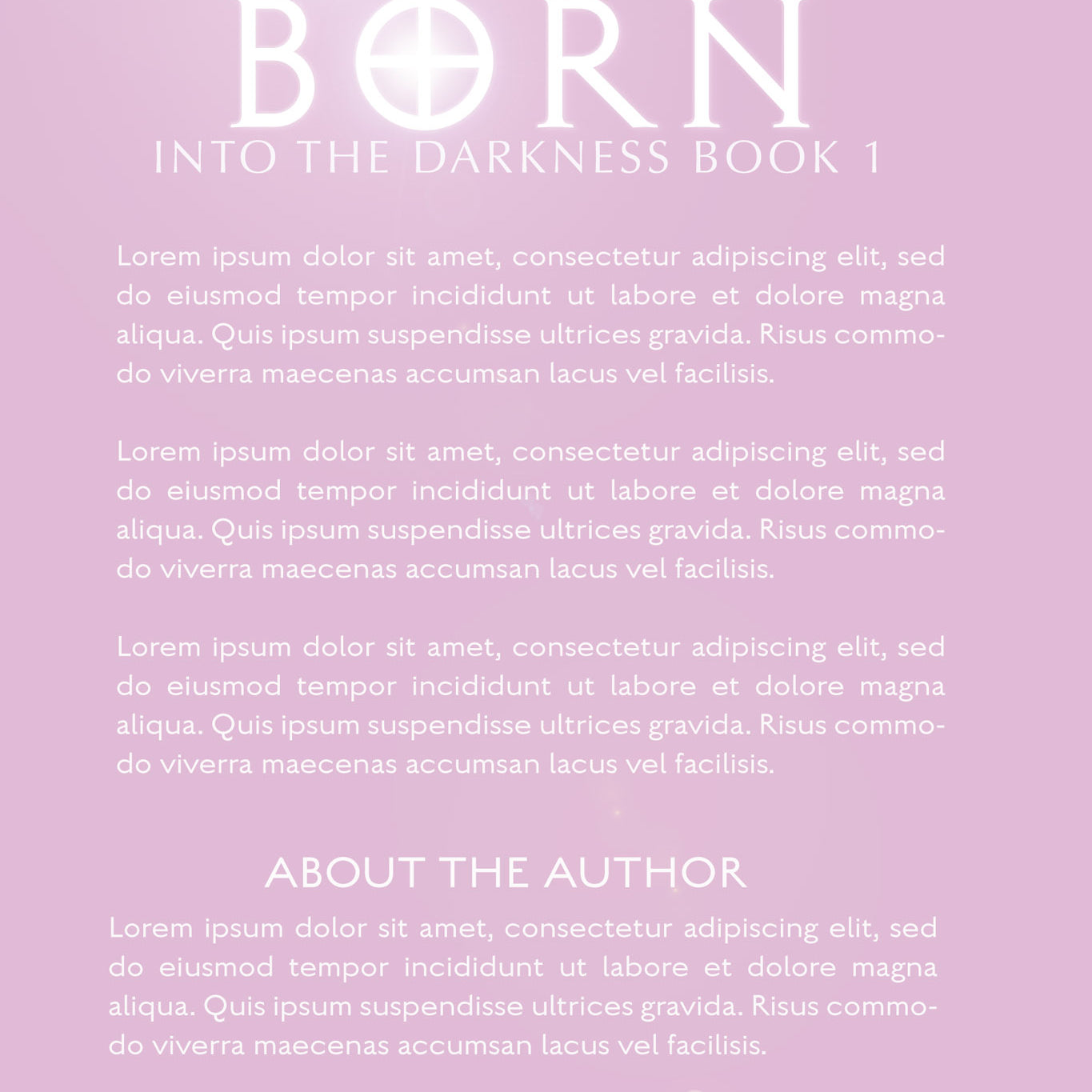 Pre-Made Book Cover Hoja Designs %Product Description%
