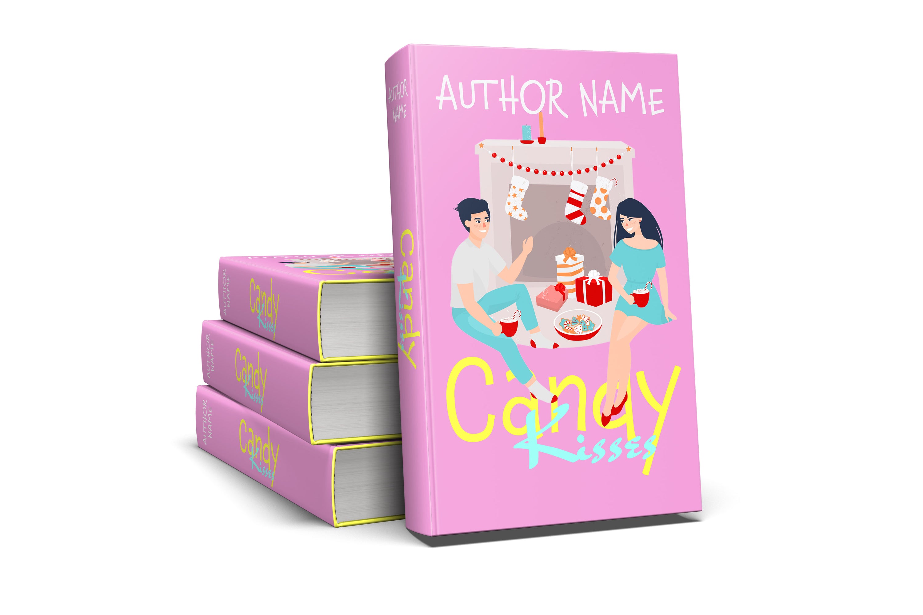 Pre-Made Book Cover Hoja Designs %Product Description%