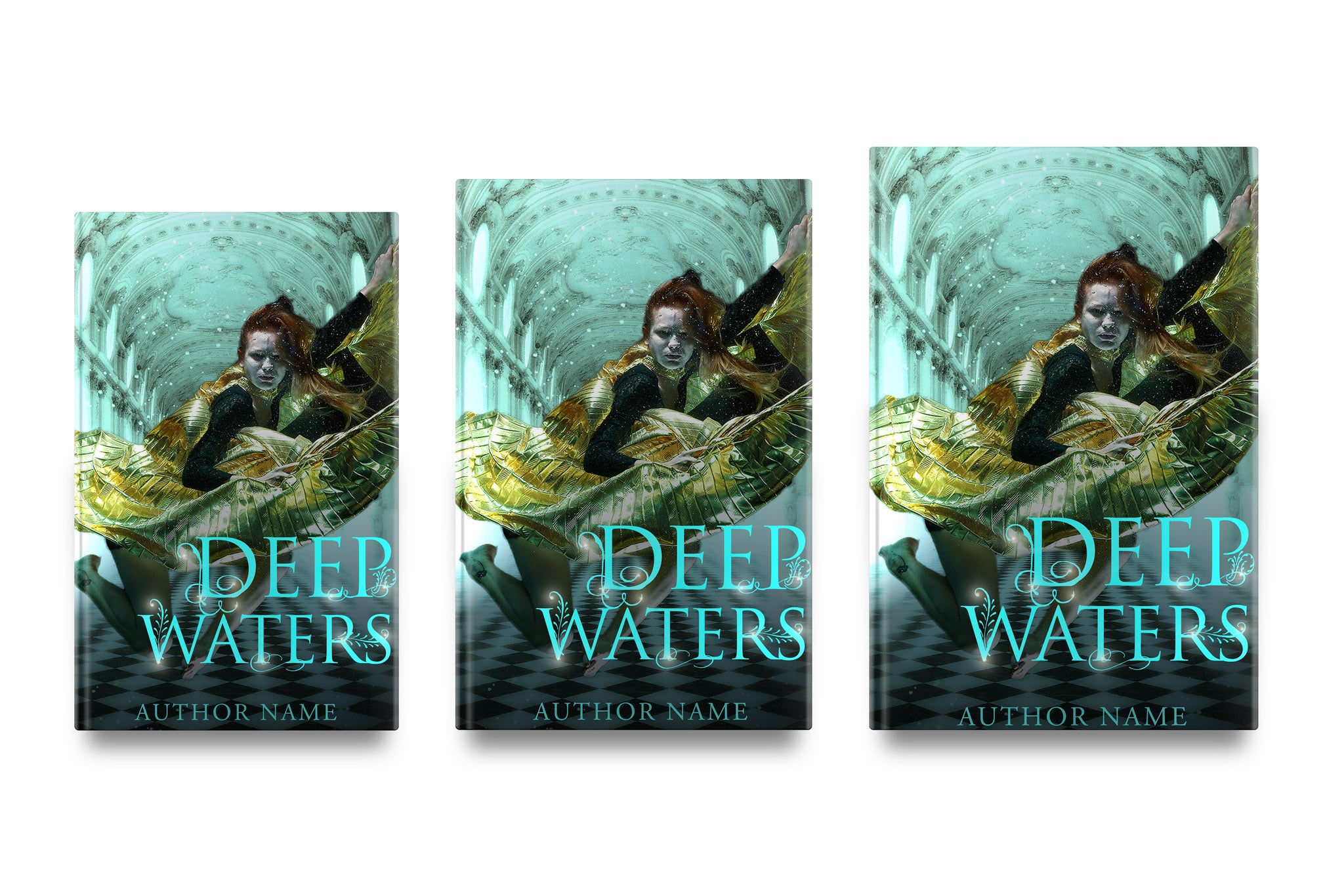 Pre-Made Book Cover Hoja Designs %Product Description%