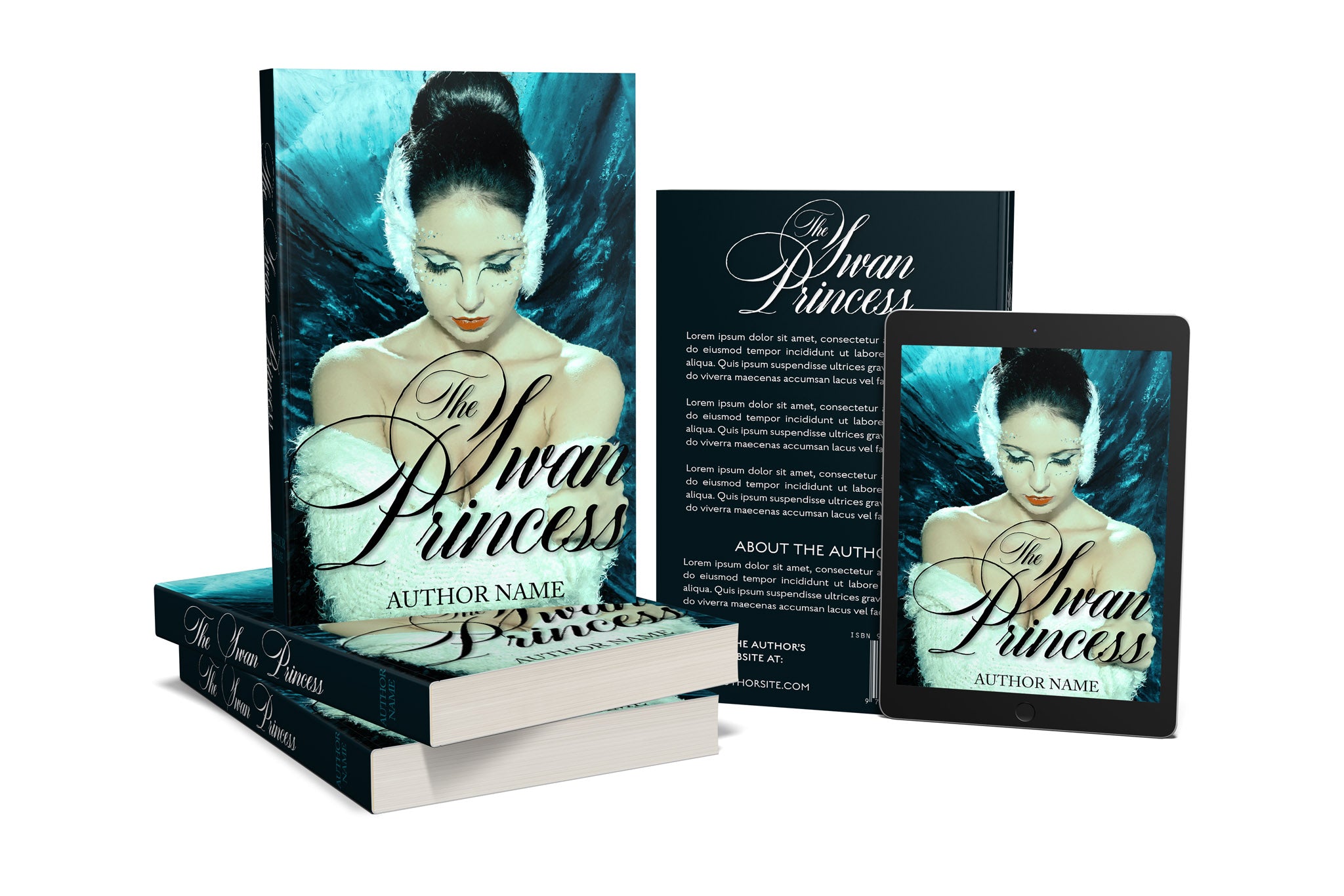 Pre-Made Book Cover Hoja Designs %Product Description%